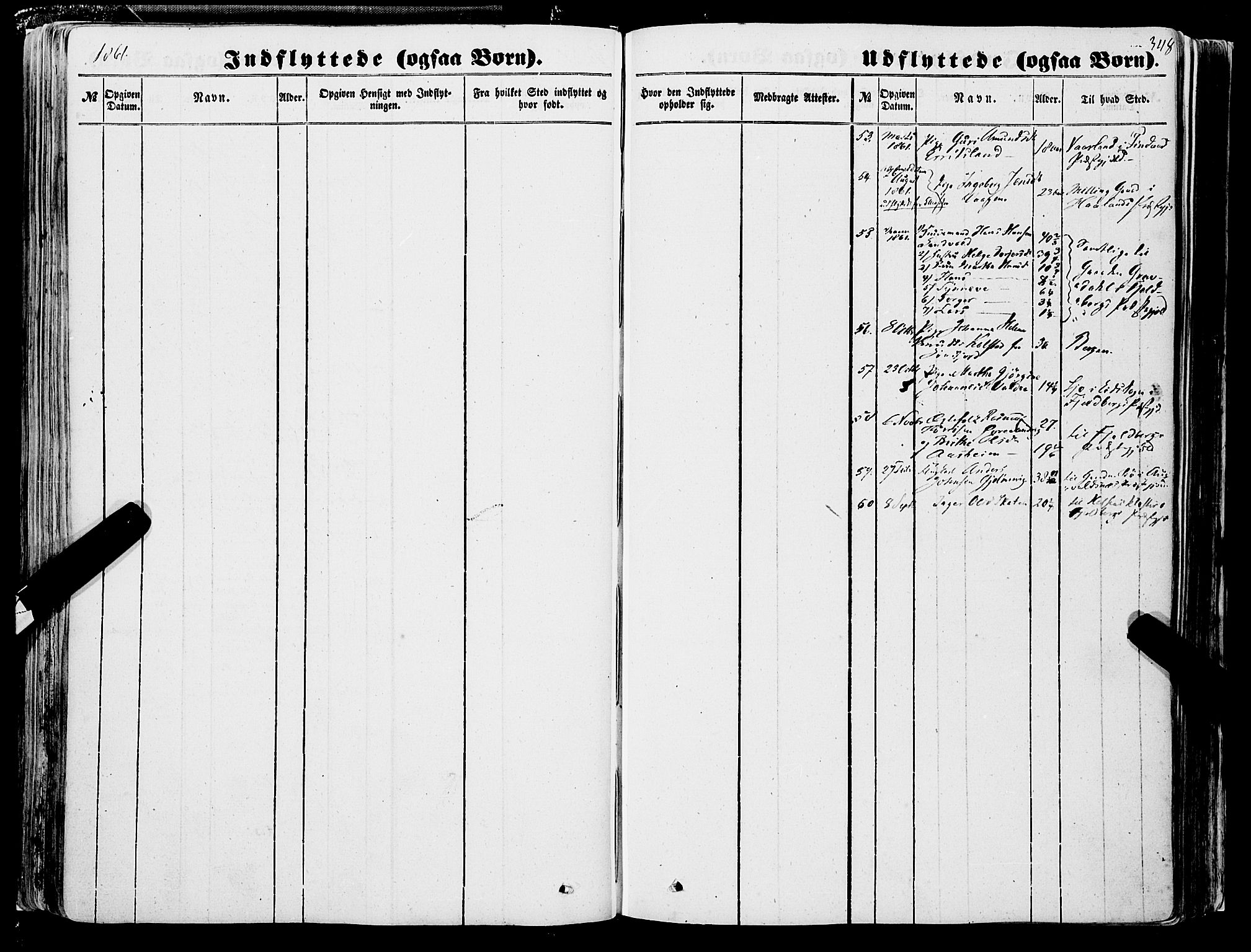 Skånevik sokneprestembete, SAB/A-77801/H/Haa: Parish register (official) no. A 5II, 1848-1869, p. 348