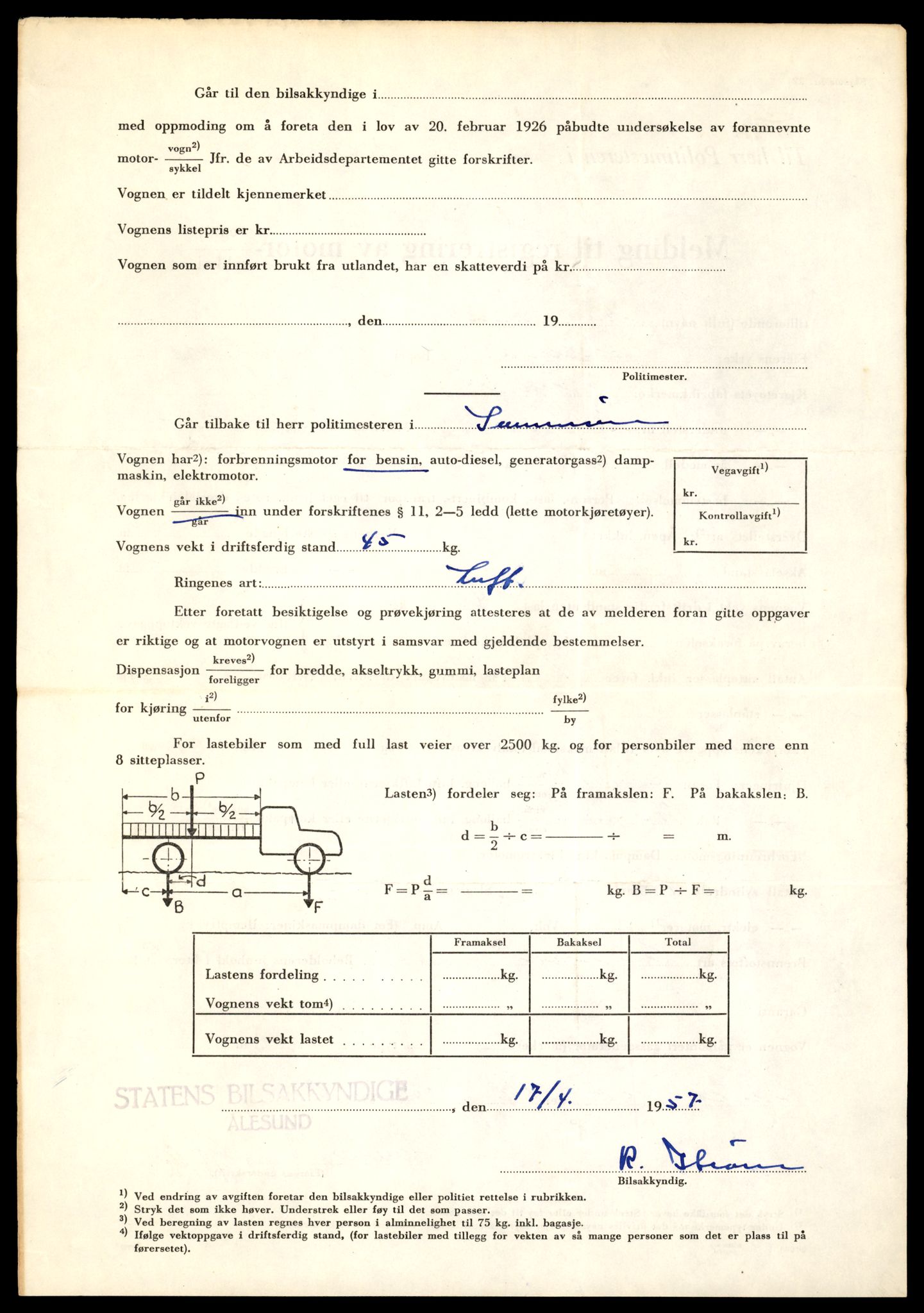 Møre og Romsdal vegkontor - Ålesund trafikkstasjon, SAT/A-4099/F/Fe/L0030: Registreringskort for kjøretøy T 11620 - T 11799, 1927-1998, p. 864