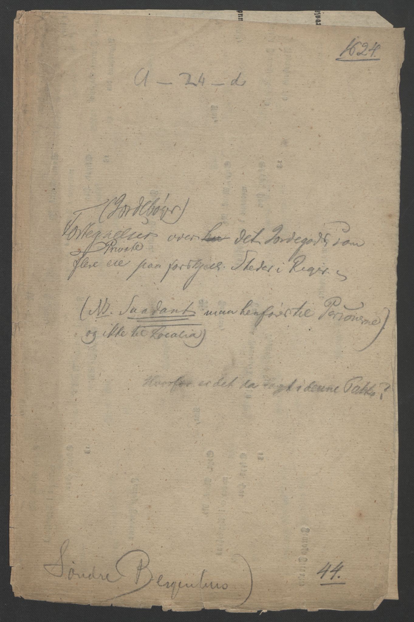 Stattholderembetet 1572-1771, AV/RA-EA-2870/Ek/L0011/0001: Jordebøker til utlikning av rosstjeneste 1624-1626: / Odelsjordebøker for Bergenhus len, 1624, p. 42