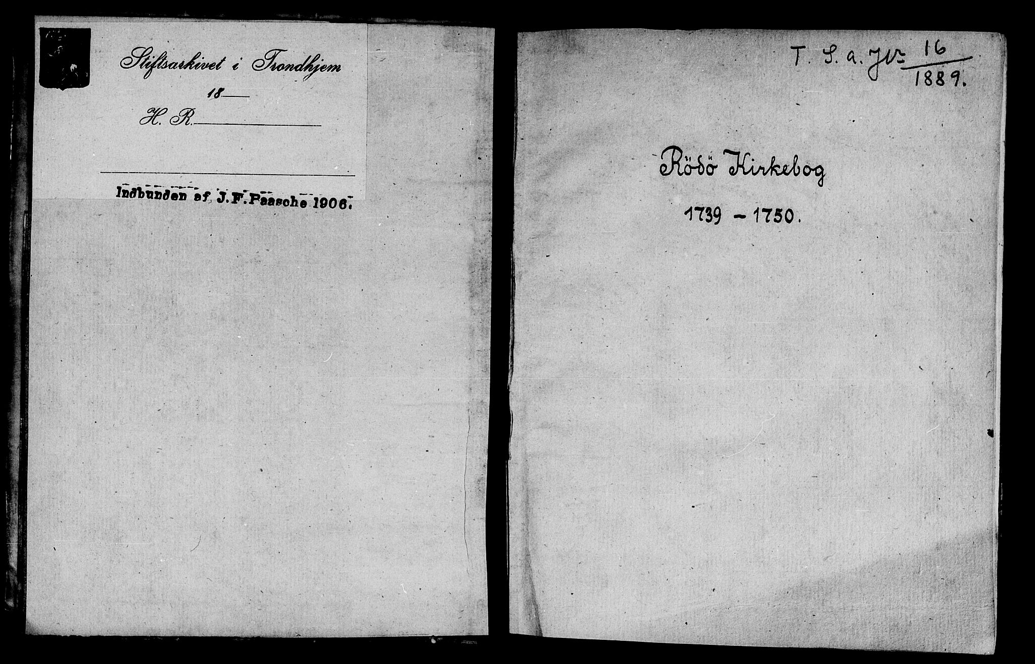 Ministerialprotokoller, klokkerbøker og fødselsregistre - Nordland, SAT/A-1459/841/L0586: Parish register (official) no. 841A01, 1739-1750