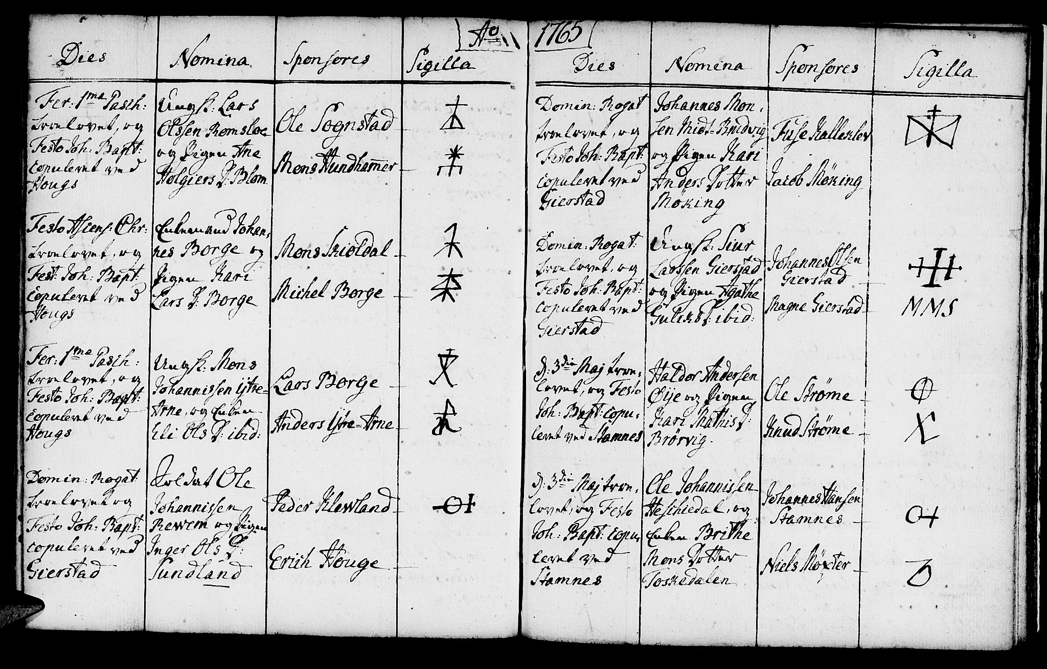 Haus sokneprestembete, AV/SAB-A-75601/H/Haa: Parish register (official) no. A 8, 1754-1769, p. 171