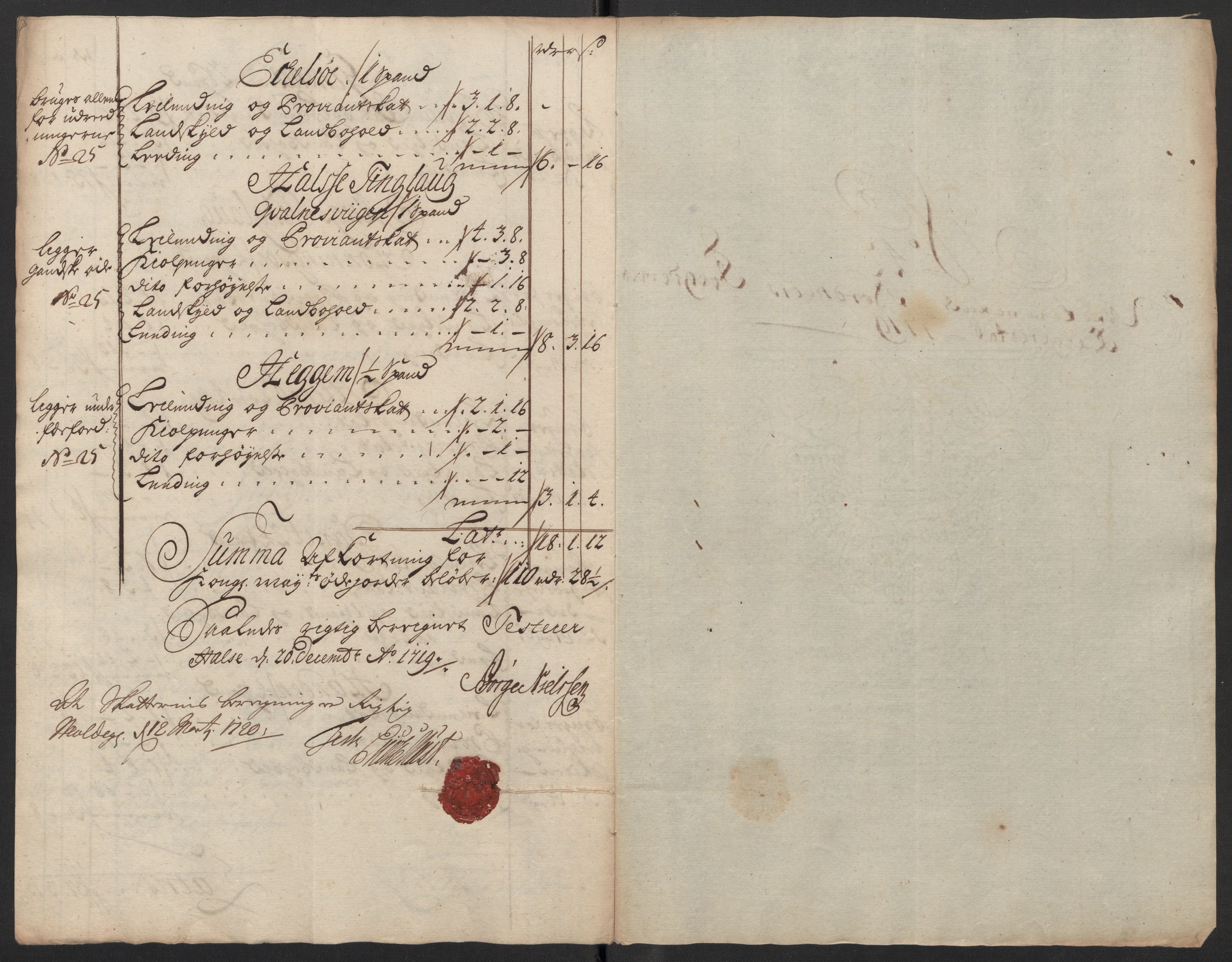 Rentekammeret inntil 1814, Reviderte regnskaper, Fogderegnskap, AV/RA-EA-4092/R56/L3752: Fogderegnskap Nordmøre, 1719, p. 247