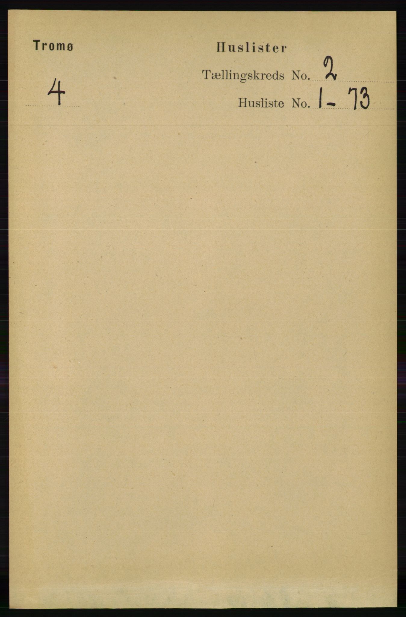 RA, 1891 census for 0921 Tromøy, 1891, p. 408