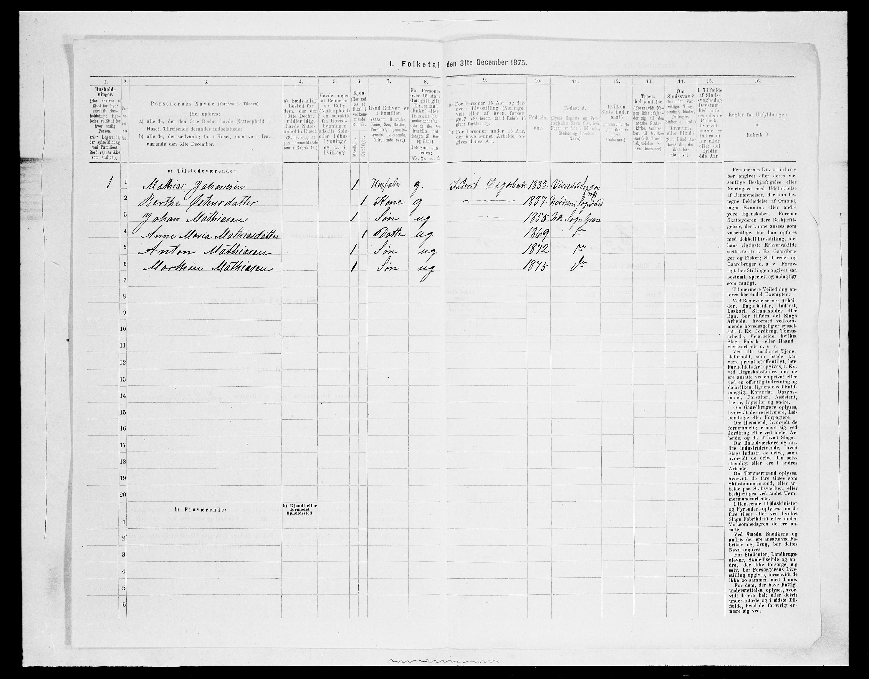 SAH, 1875 census for 0534P Gran, 1875, p. 150