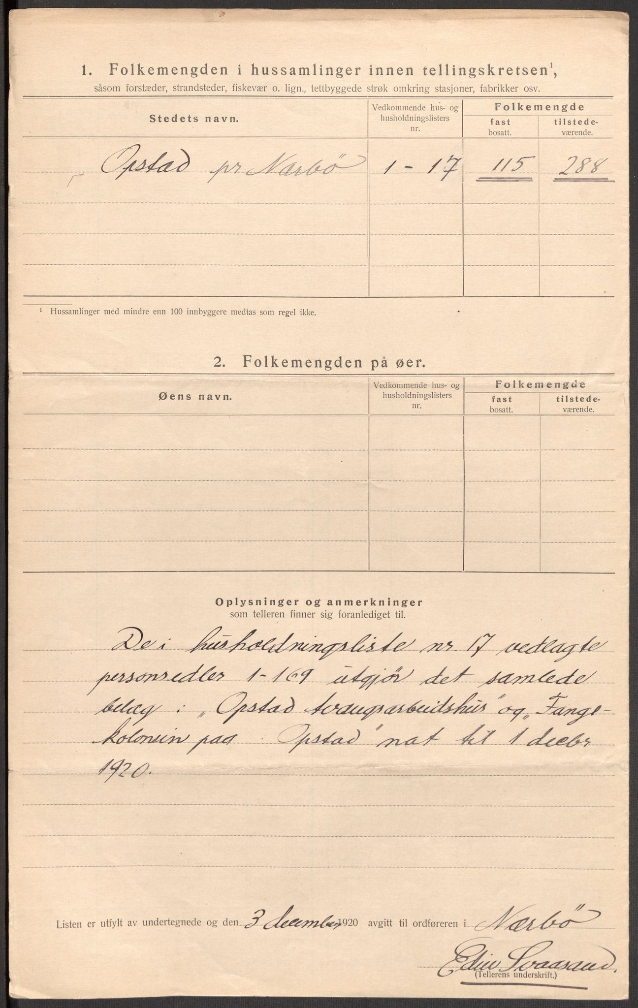 SAST, 1920 census for Nærbø, 1920, p. 27