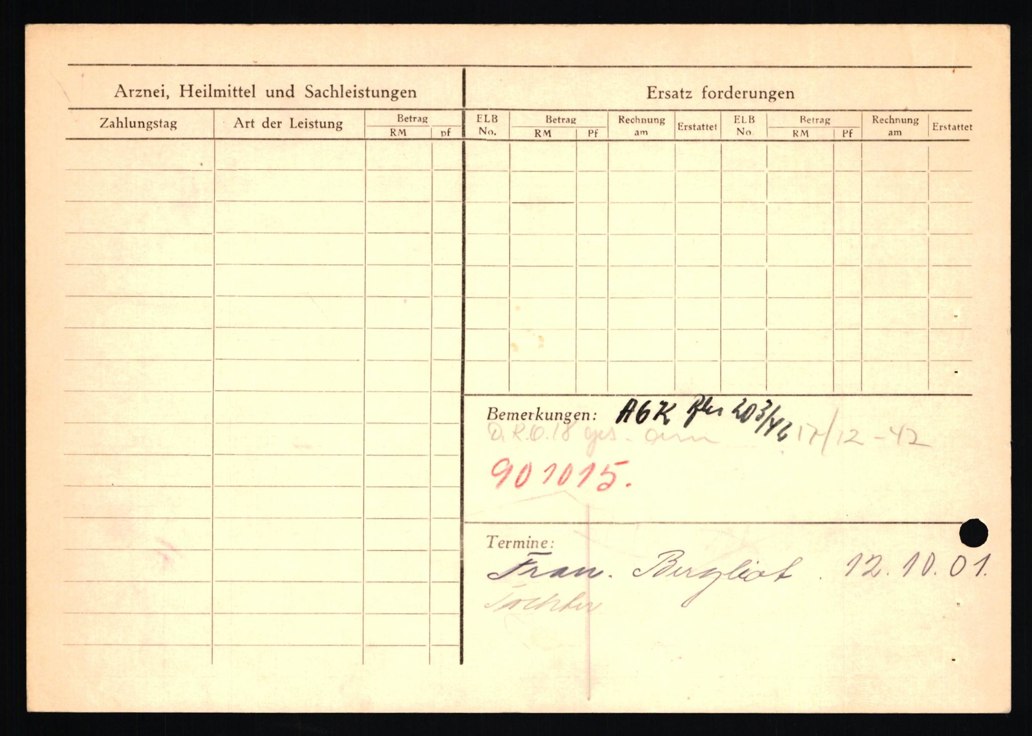 Forsvaret, Forsvarets overkommando II, AV/RA-RAFA-3915/D/Db/L0010: CI Questionaires. Tyske okkupasjonsstyrker i Norge. Tyskere., 1945-1946, p. 197