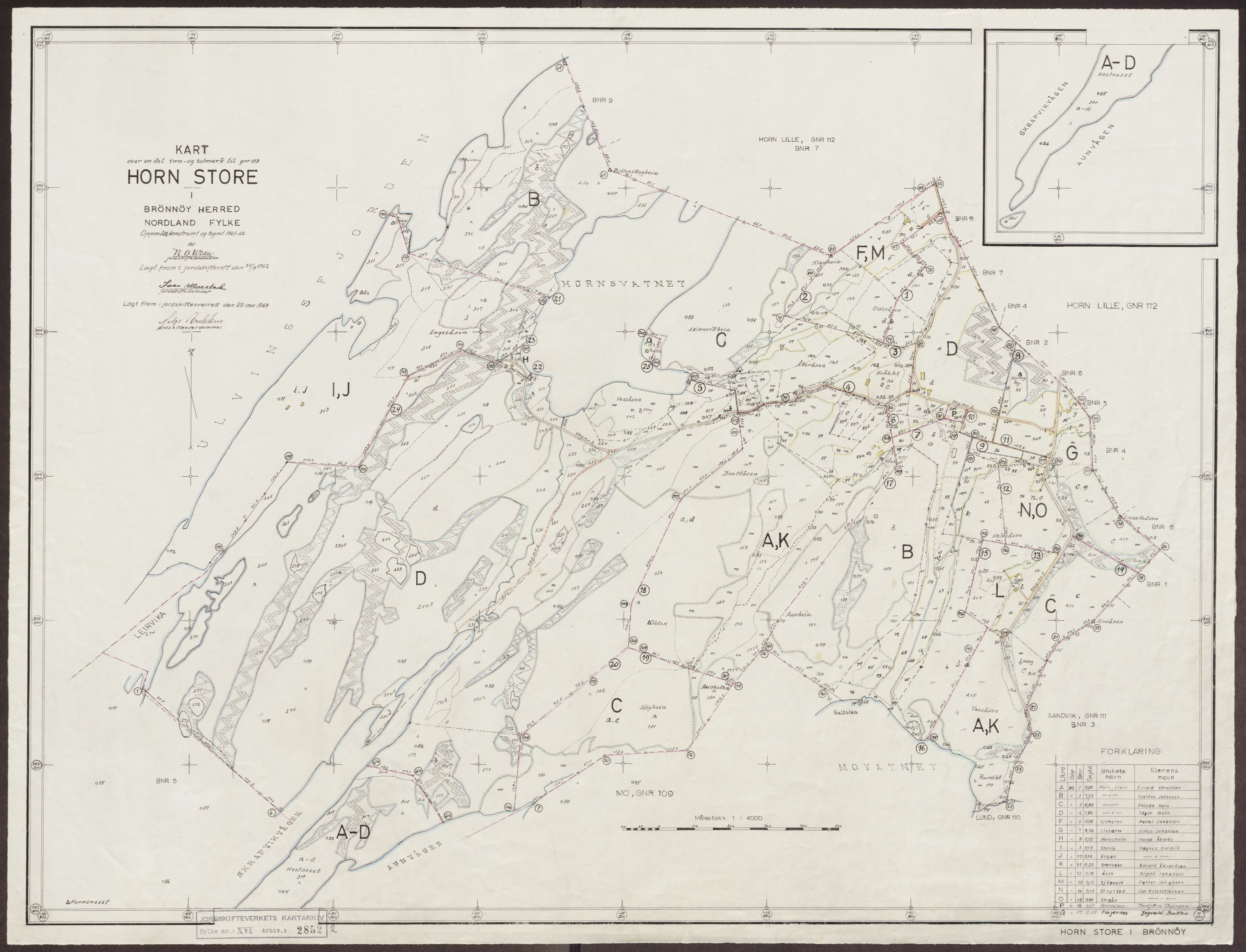 Jordskifteverkets kartarkiv, AV/RA-S-3929/T, 1859-1988, p. 3693