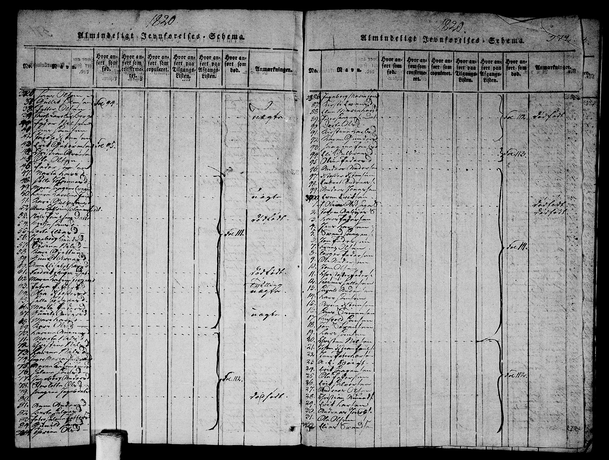 Asker prestekontor Kirkebøker, AV/SAO-A-10256a/G/Ga/L0001: Parish register (copy) no. I 1, 1814-1830, p. 372