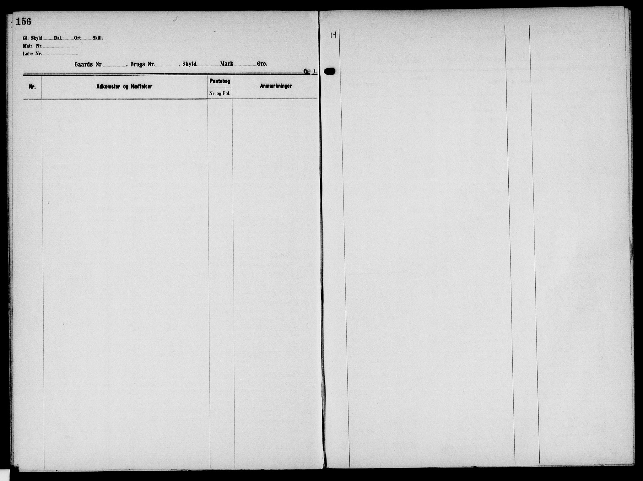 Solør tingrett, AV/SAH-TING-008/H/Ha/Hak/L0006: Mortgage register no. VI, 1900-1935, p. 156