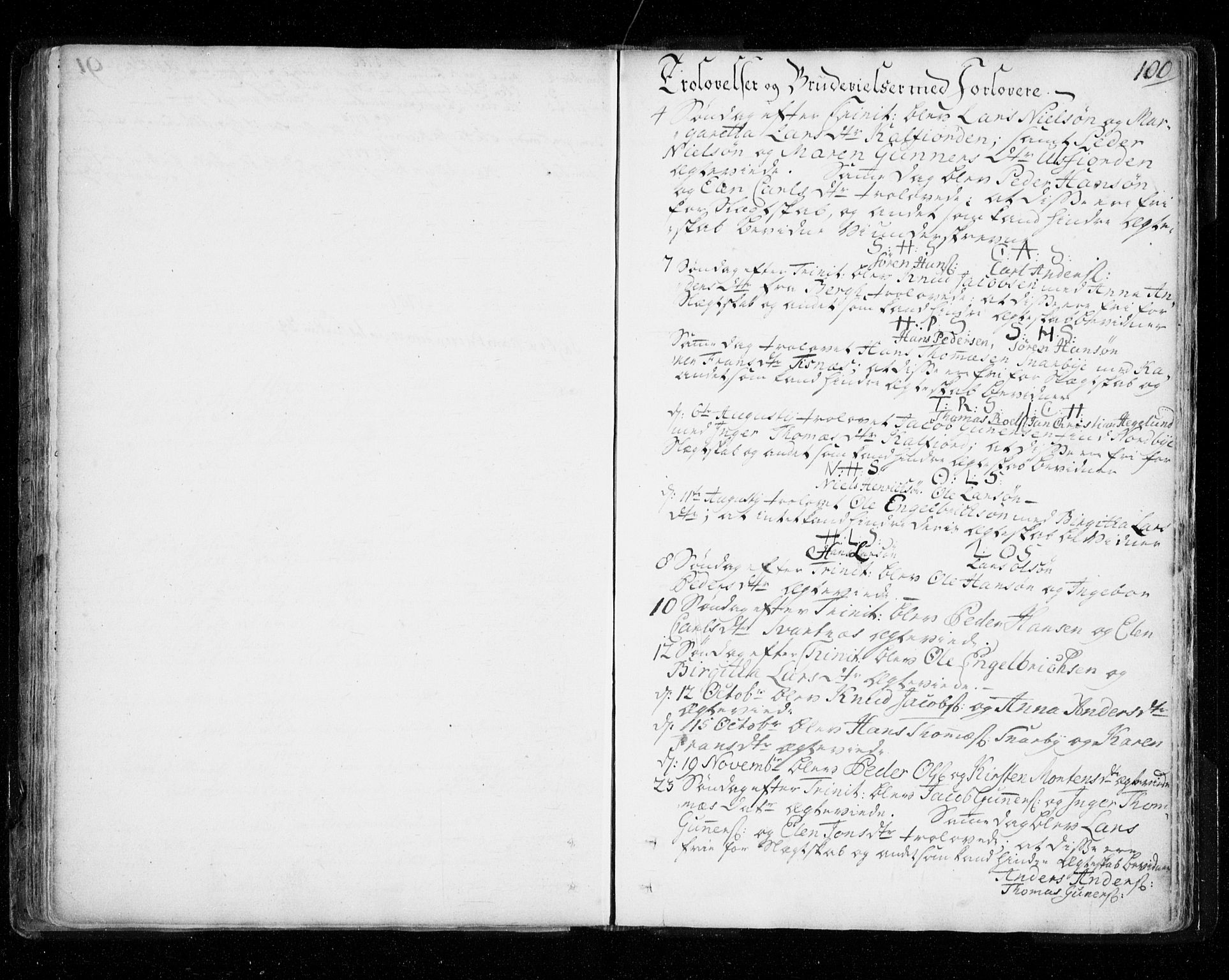 Tromsø sokneprestkontor/stiftsprosti/domprosti, SATØ/S-1343/G/Ga/L0002kirke: Parish register (official) no. 2, 1753-1778, p. 100