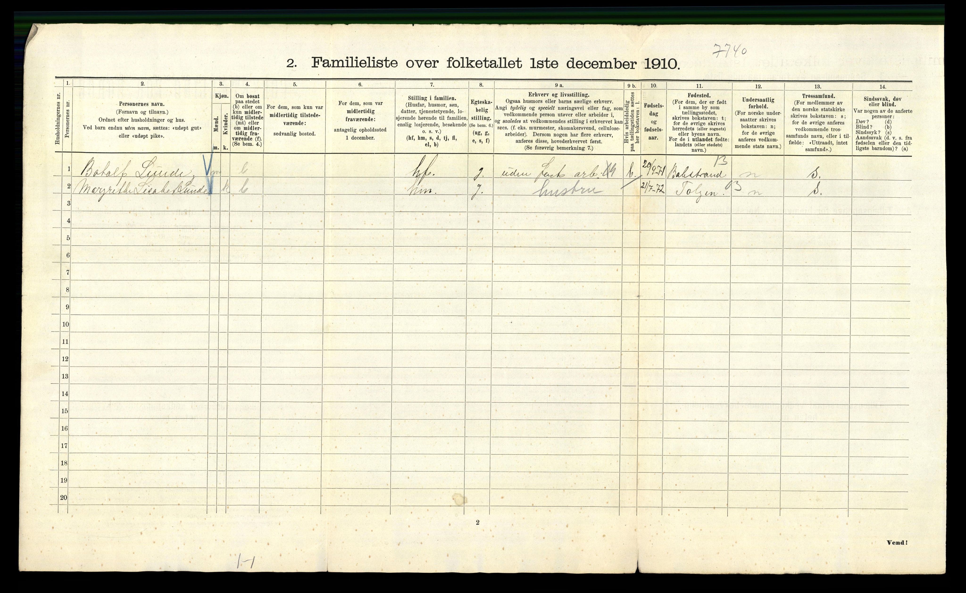 RA, 1910 census for Kristiania, 1910, p. 94180