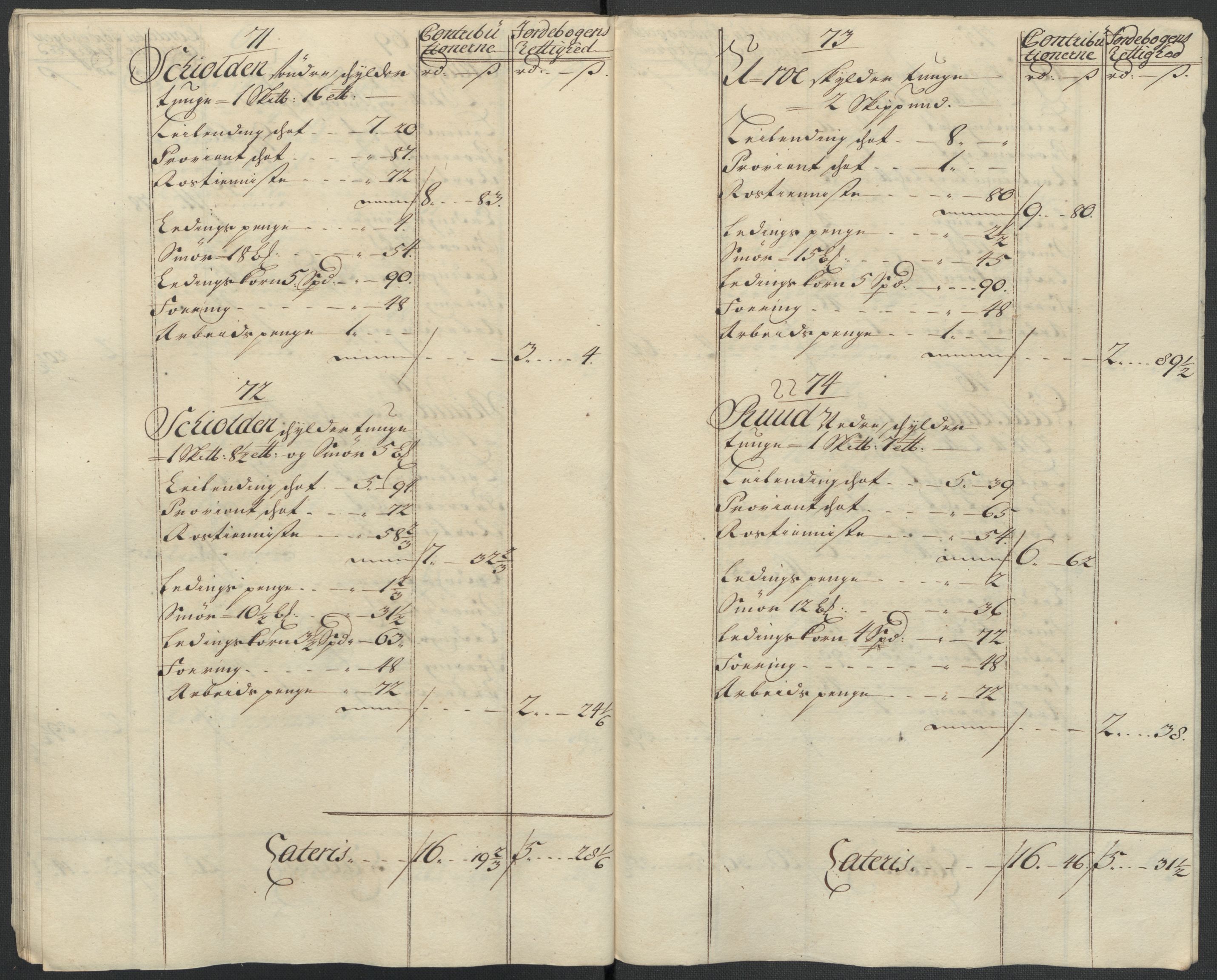 Rentekammeret inntil 1814, Reviderte regnskaper, Fogderegnskap, AV/RA-EA-4092/R07/L0310: Fogderegnskap Rakkestad, Heggen og Frøland, 1715, p. 268