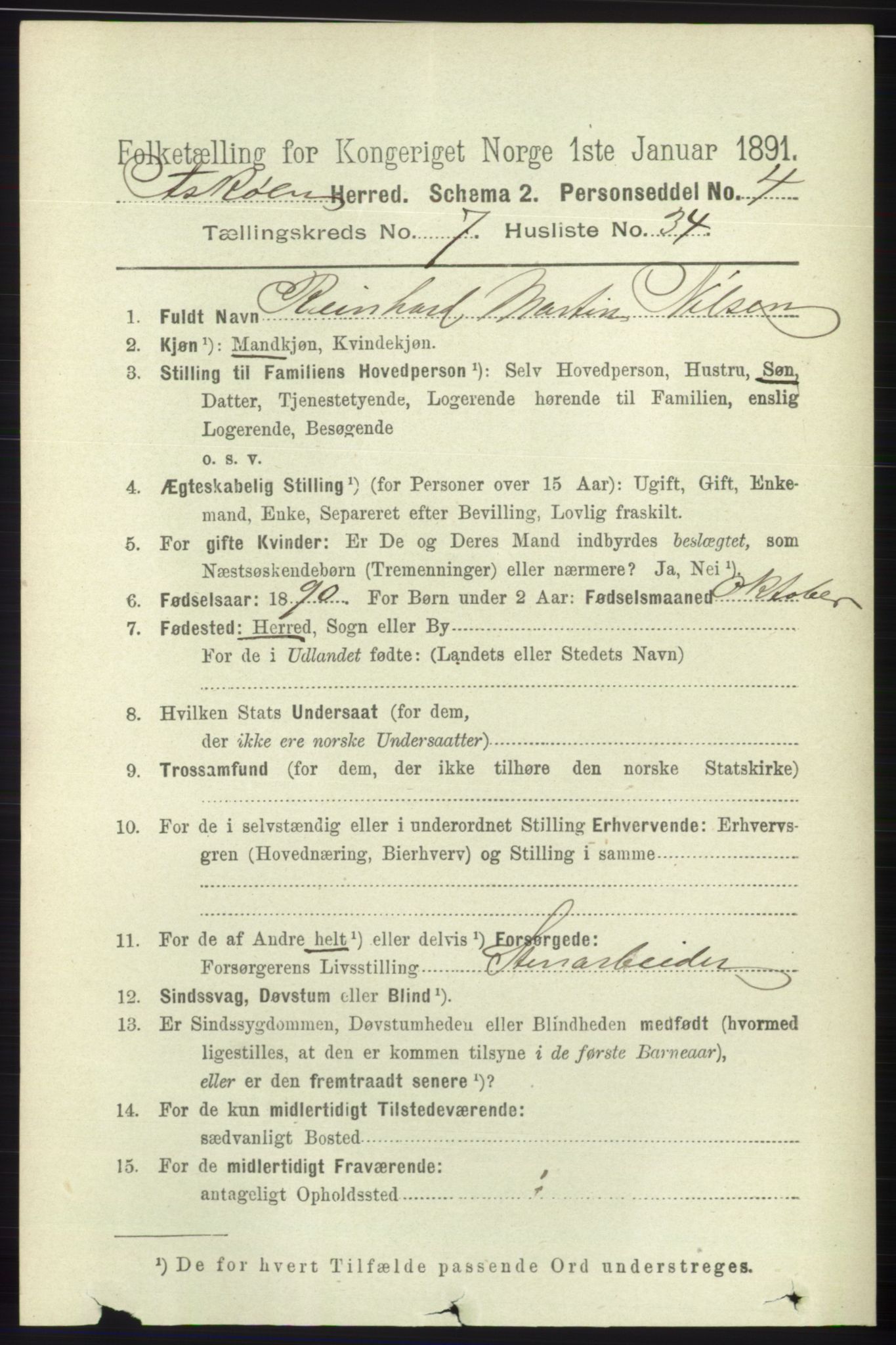 RA, 1891 census for 1247 Askøy, 1891, p. 4734