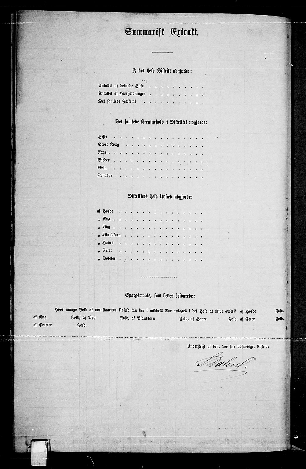 RA, 1865 census for Rendalen, 1865, p. 115