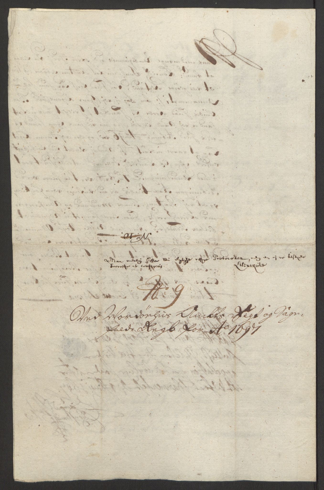 Rentekammeret inntil 1814, Reviderte regnskaper, Fogderegnskap, AV/RA-EA-4092/R69/L4851: Fogderegnskap Finnmark/Vardøhus, 1691-1700, p. 336