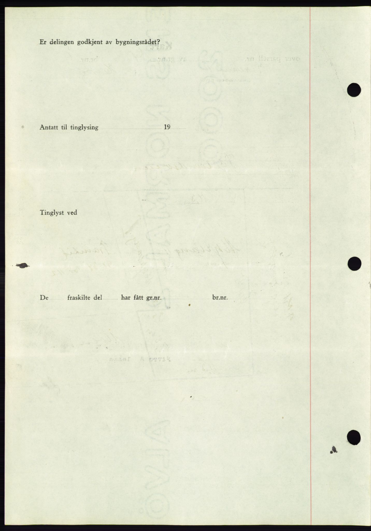 Søre Sunnmøre sorenskriveri, AV/SAT-A-4122/1/2/2C/L0066: Mortgage book no. 60, 1938-1938, Diary no: : 1447/1938