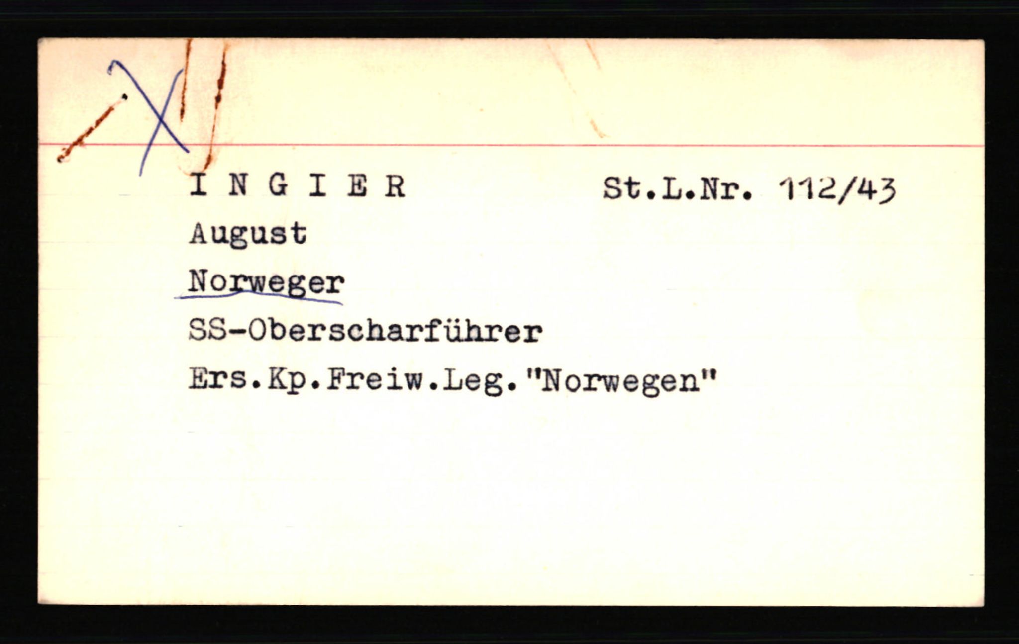 SS- und Polizeigericht Nord (IX), AV/RA-RAFA-3182/0001/C/Ca/L0003: kartotekkort for personer alfabetisk på etternavn: H-Joha, 1940-1945, p. 515