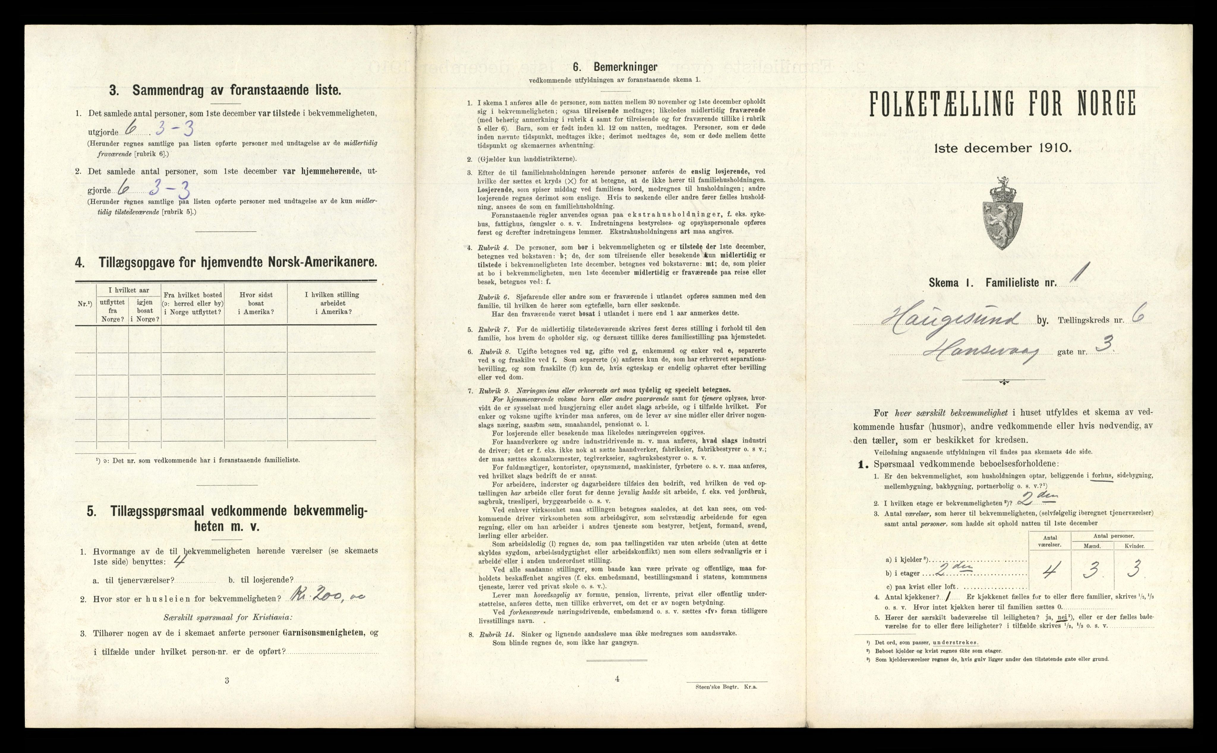 RA, 1910 census for Haugesund, 1910, p. 5004