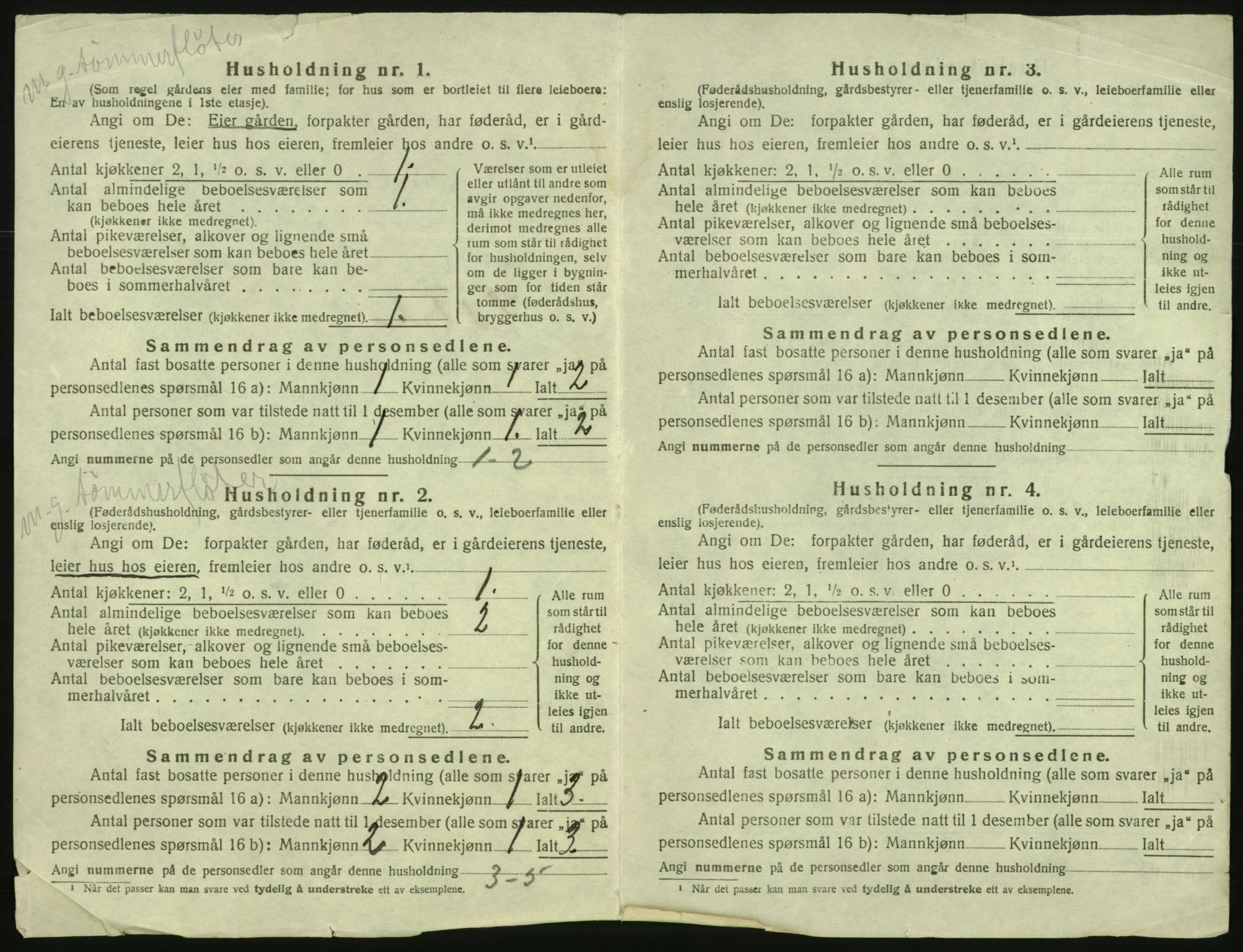 SAKO, 1920 census for Heddal, 1920, p. 43