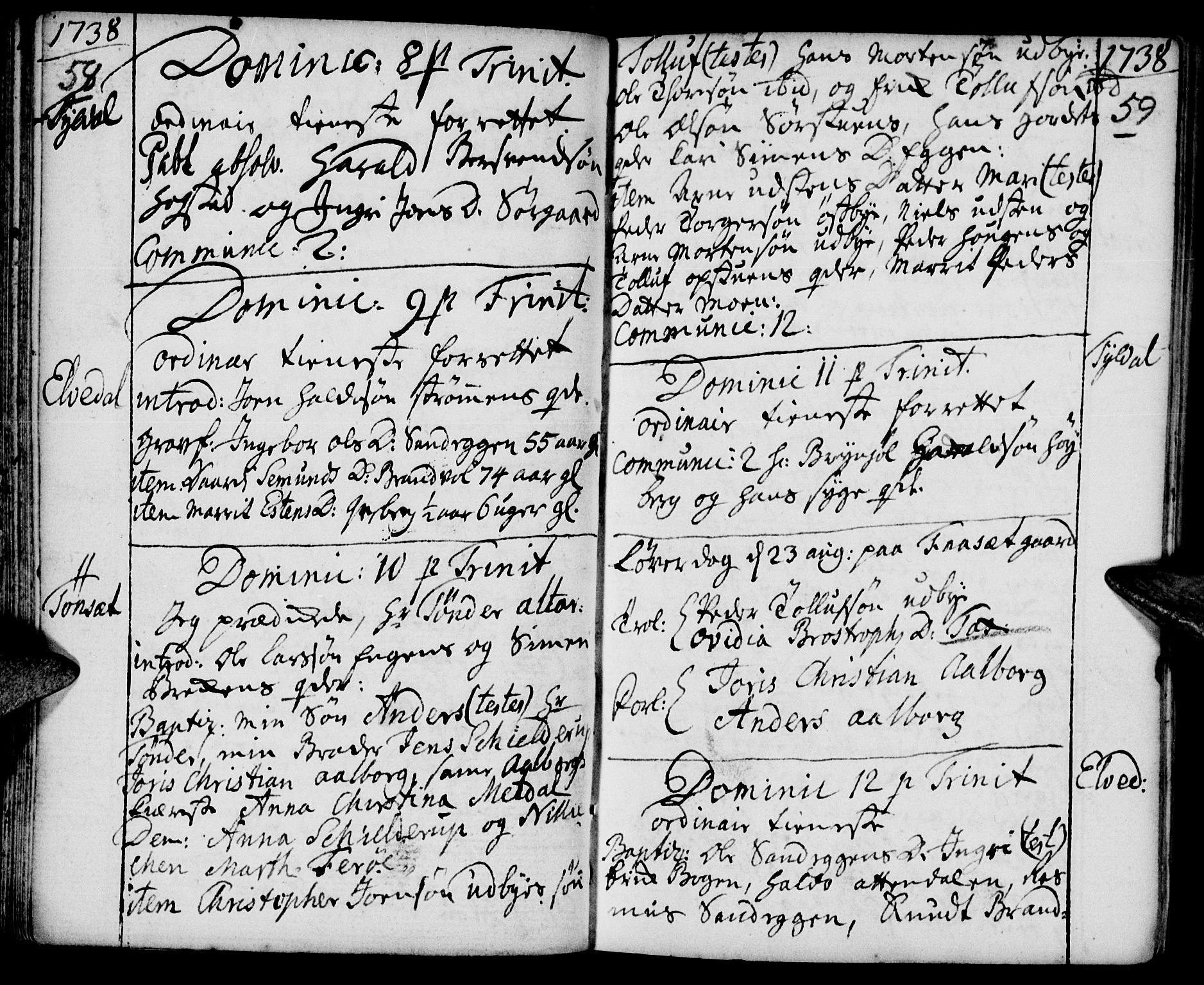 Tynset prestekontor, SAH/PREST-058/H/Ha/Haa/L0002: Parish register (official) no. 2, 1737-1767, p. 58-59