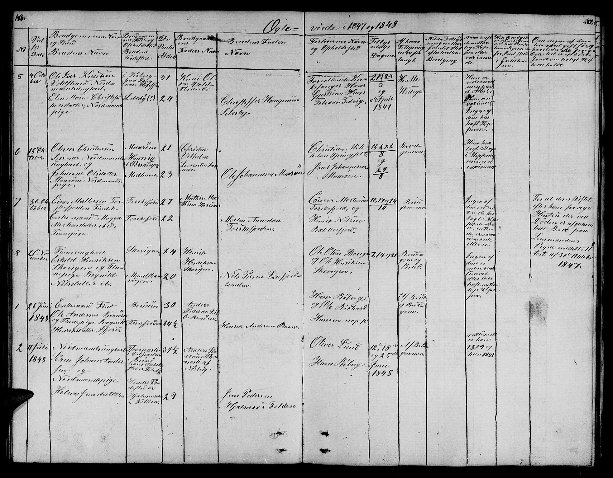 Lebesby sokneprestkontor, SATØ/S-1353/H/Hb/L0001klokker: Parish register (copy) no. 1, 1846-1862, p. 186-187