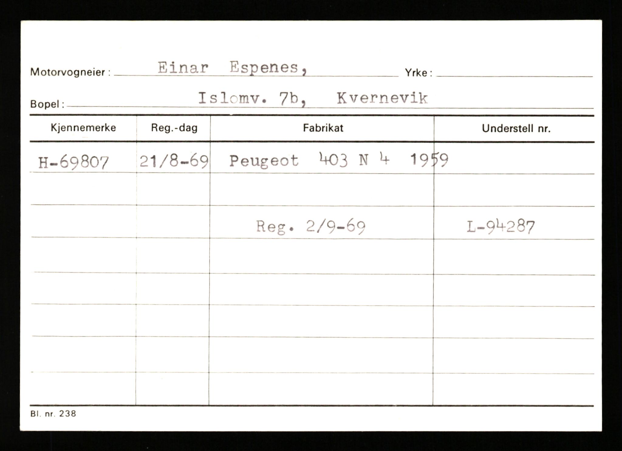 Stavanger trafikkstasjon, AV/SAST-A-101942/0/G/L0008: Registreringsnummer: 67519 - 84533, 1930-1971, p. 251