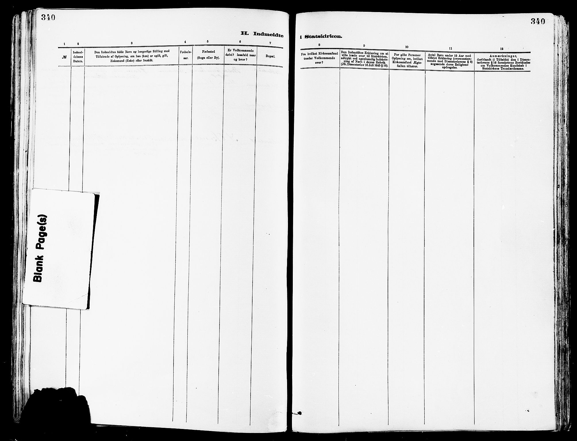 Avaldsnes sokneprestkontor, AV/SAST-A -101851/H/Ha/Haa/L0015: Parish register (official) no. A 15, 1880-1906, p. 340