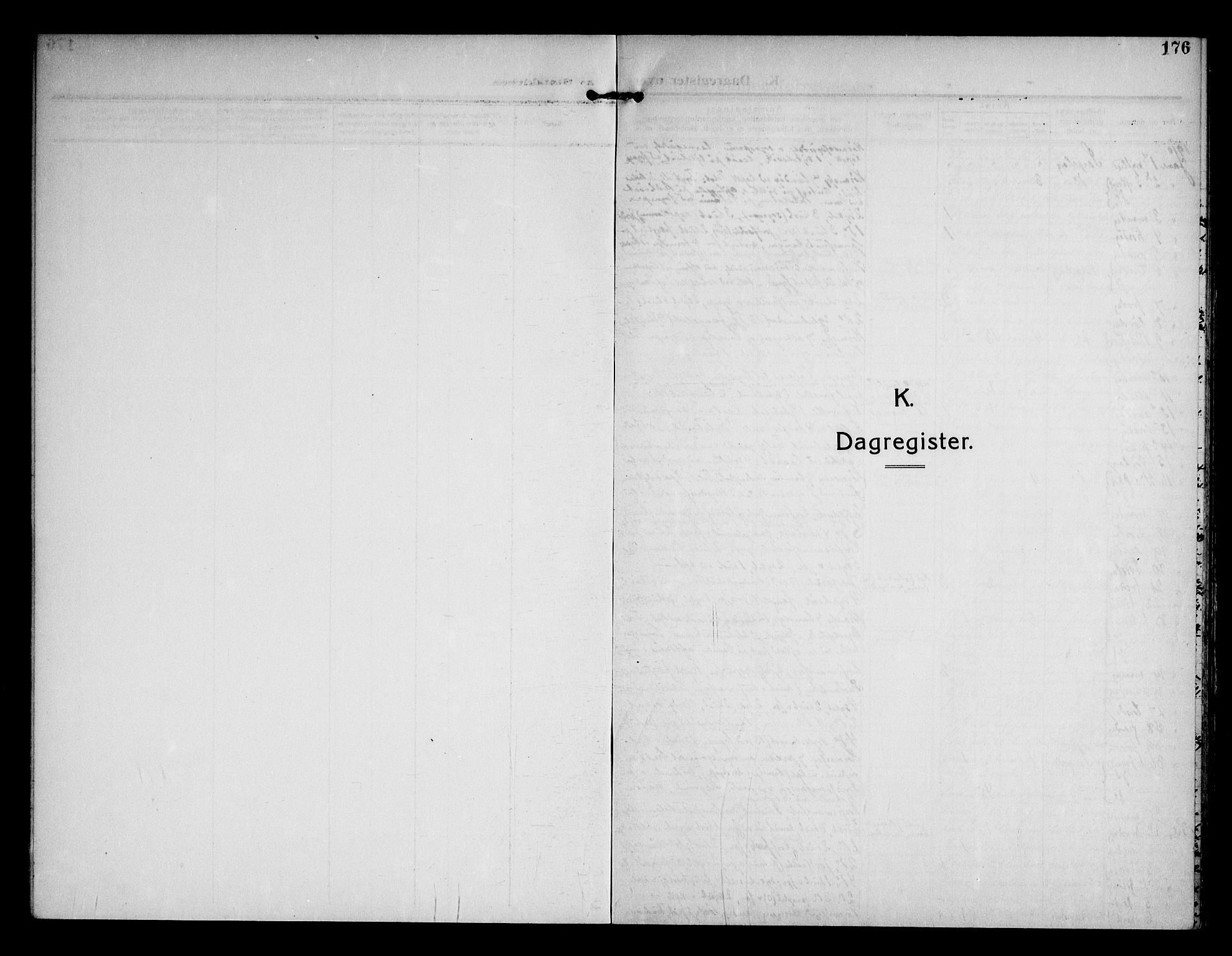 Sarpsborg prestekontor Kirkebøker, SAO/A-2006/F/Fa/L0007: Parish register (official) no. 7, 1910-1918, p. 176