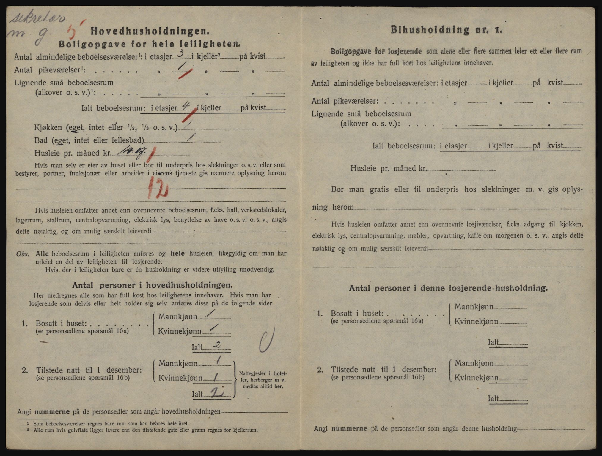 SAO, 1920 census for Kristiania, 1920, p. 6865