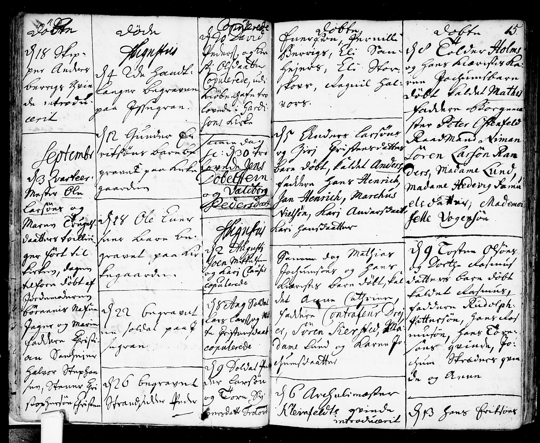 Fredrikstad prestekontor Kirkebøker, AV/SAO-A-11082/F/Fa/L0001: Parish register (official) no. 1, 1717-1731, p. 15