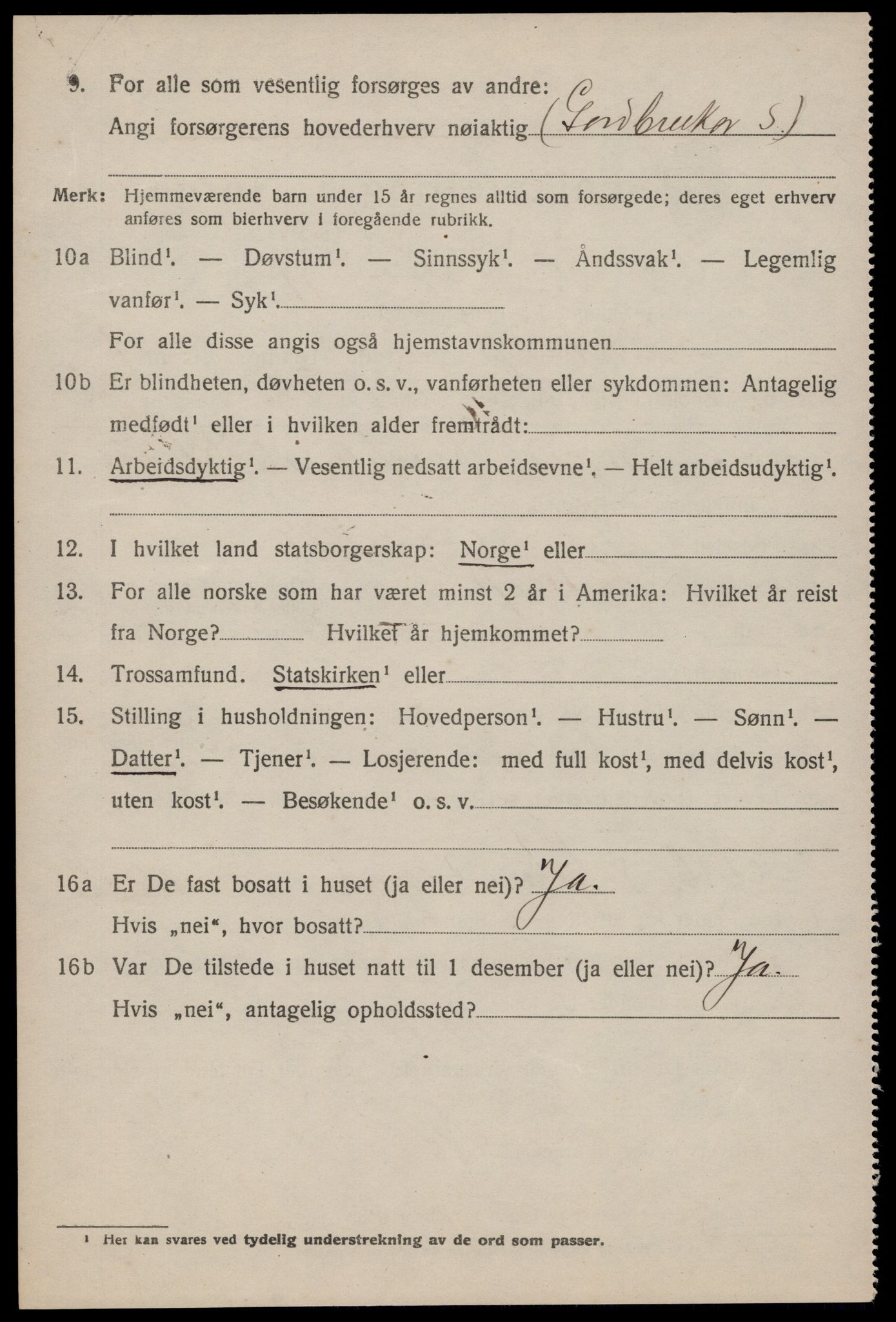 SAKO, 1920 census for Kviteseid, 1920, p. 4358