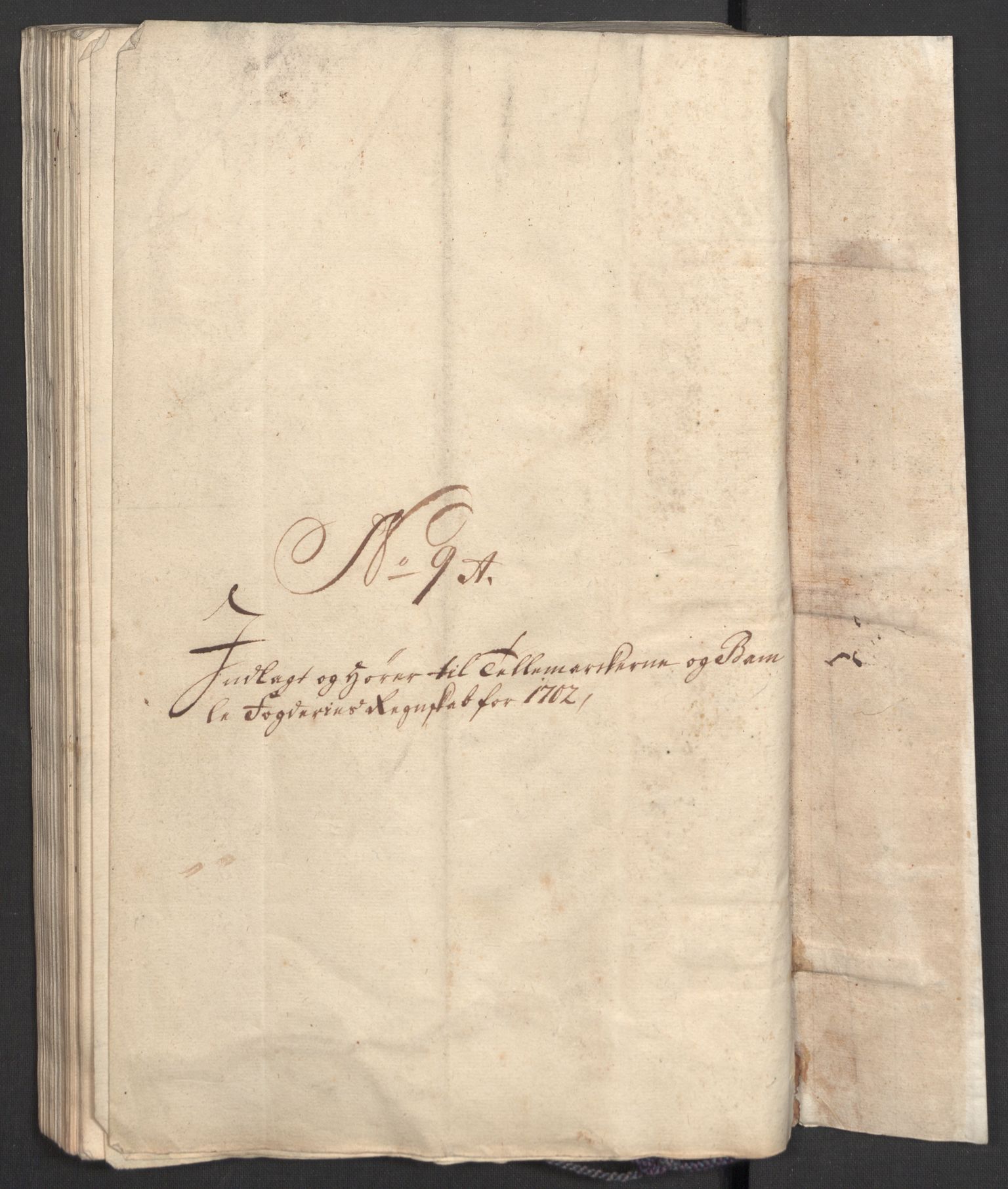 Rentekammeret inntil 1814, Reviderte regnskaper, Fogderegnskap, AV/RA-EA-4092/R36/L2107: Fogderegnskap Øvre og Nedre Telemark og Bamble, 1702, p. 227