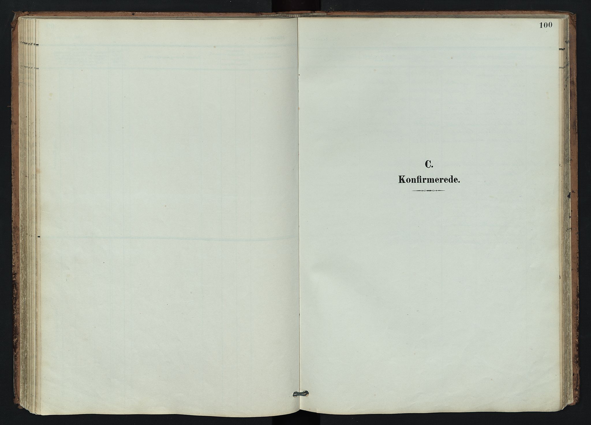 Trysil prestekontor, SAH/PREST-046/H/Ha/Hab/L0007: Parish register (copy) no. 7, 1896-1948, p. 100