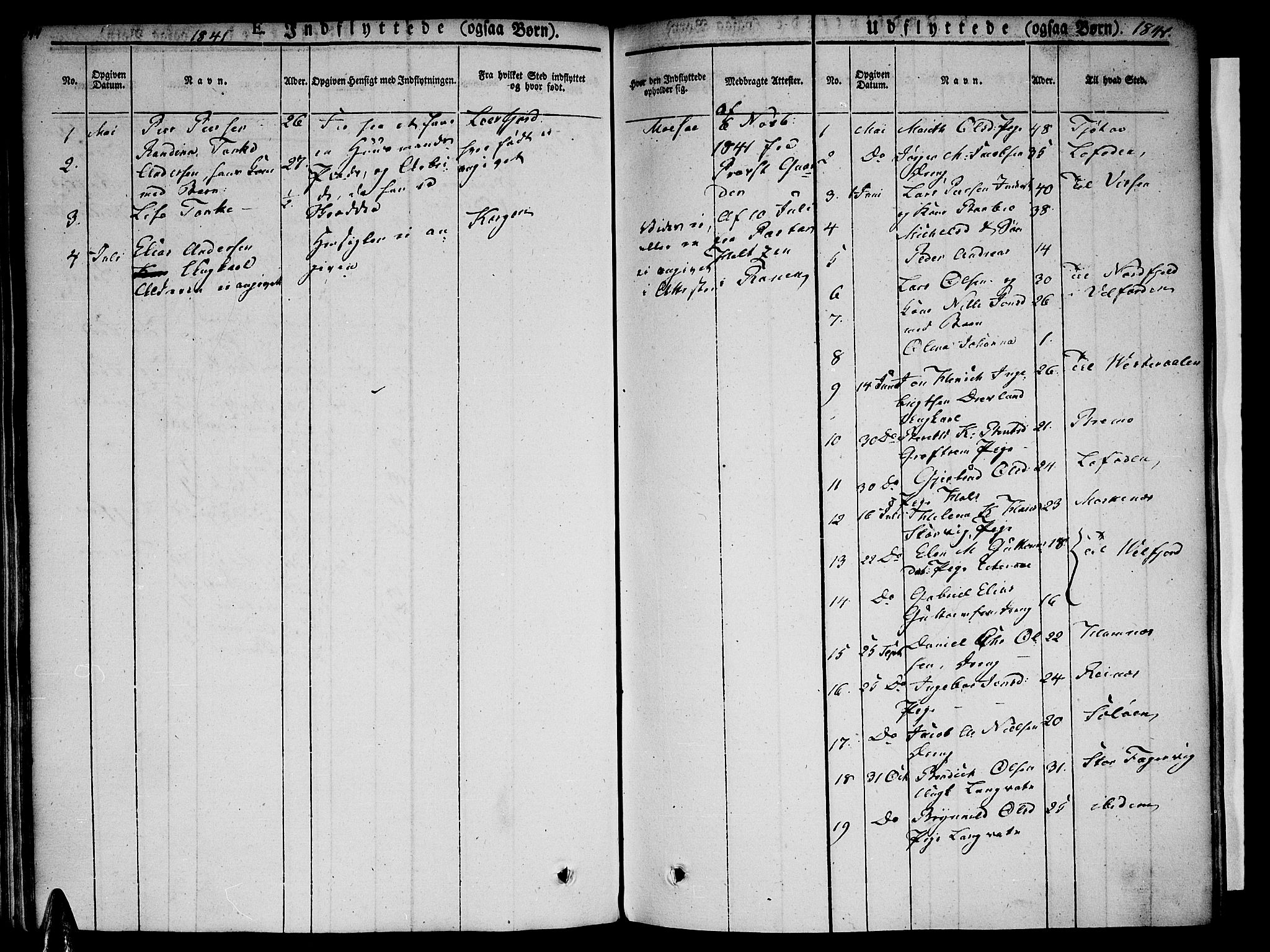 Ministerialprotokoller, klokkerbøker og fødselsregistre - Nordland, AV/SAT-A-1459/820/L0290: Parish register (official) no. 820A11, 1826-1845, p. 544