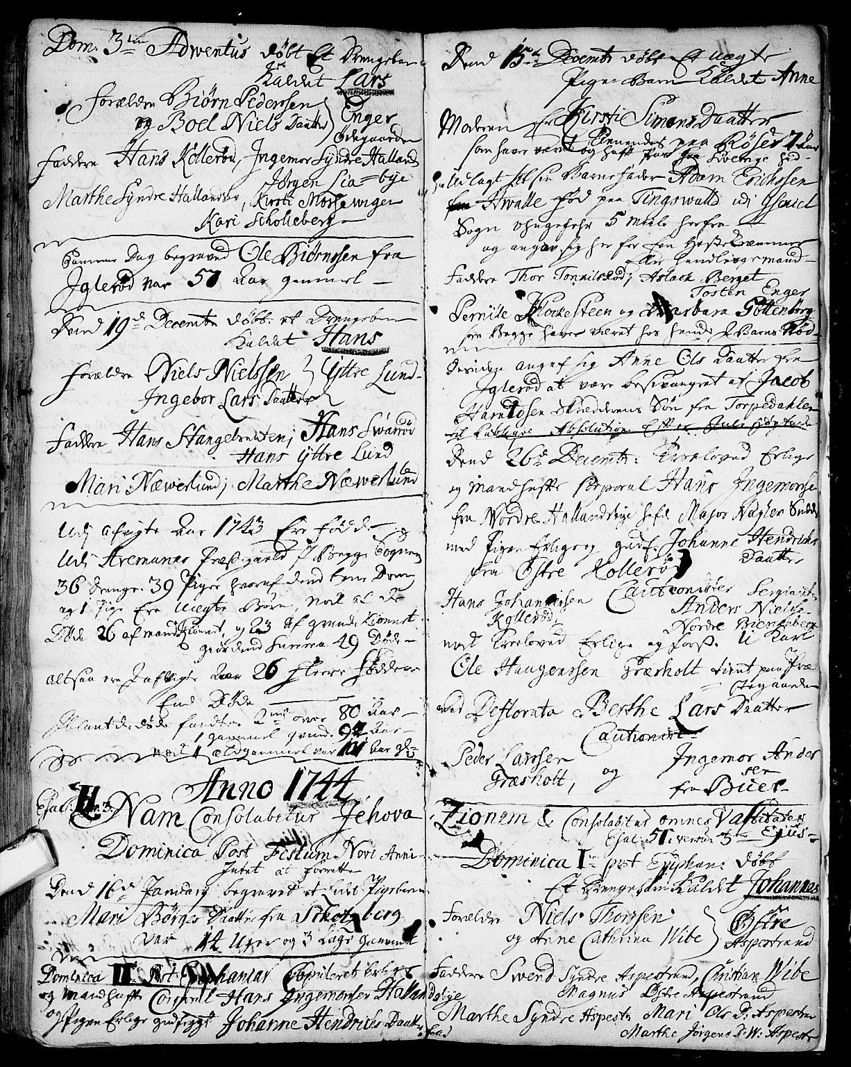 Aremark prestekontor Kirkebøker, SAO/A-10899/F/Fa/L0001: Parish register (official) no.  I 1, 1735-1744