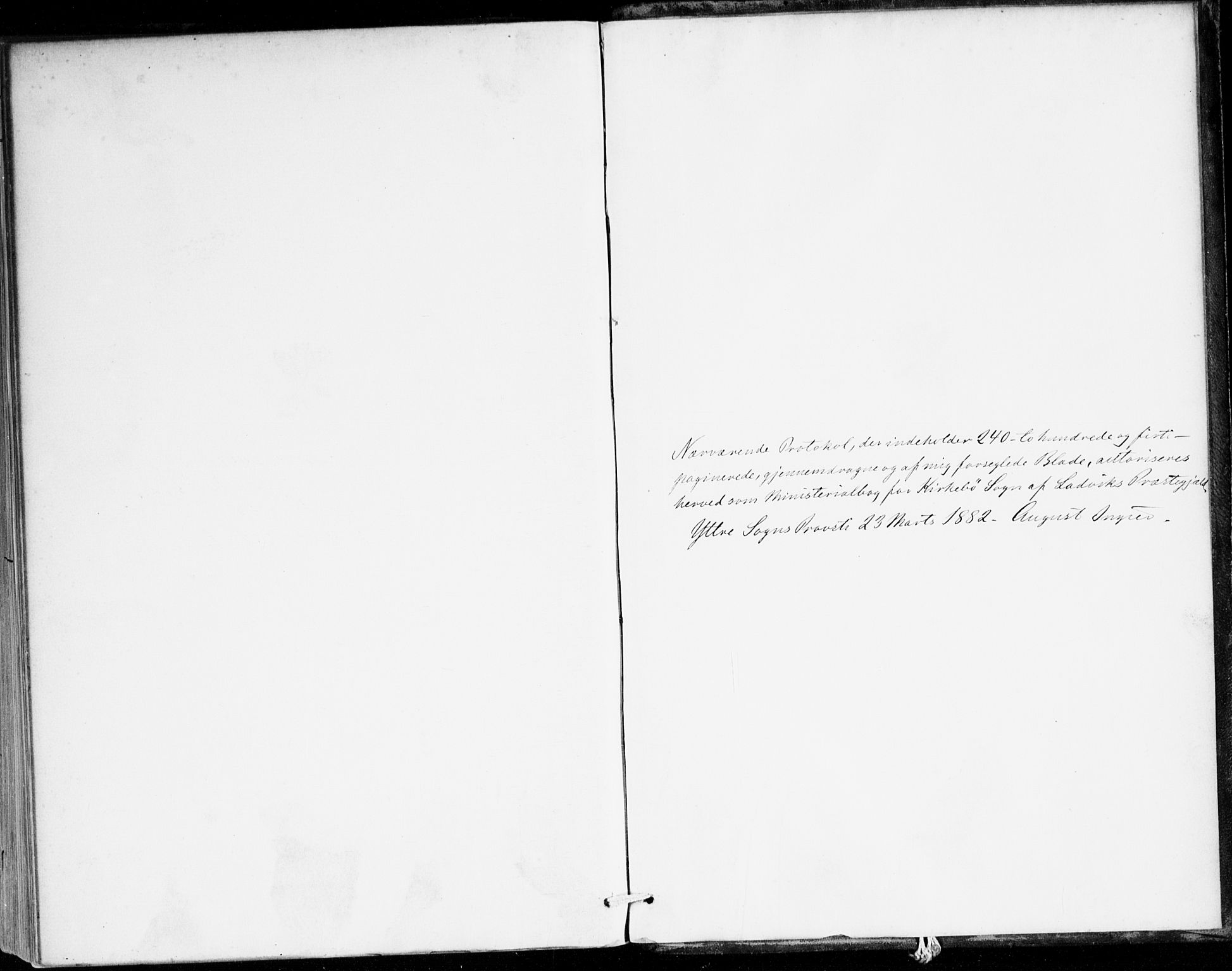 Lavik sokneprestembete, SAB/A-80901: Parish register (official) no. C 1, 1882-1904