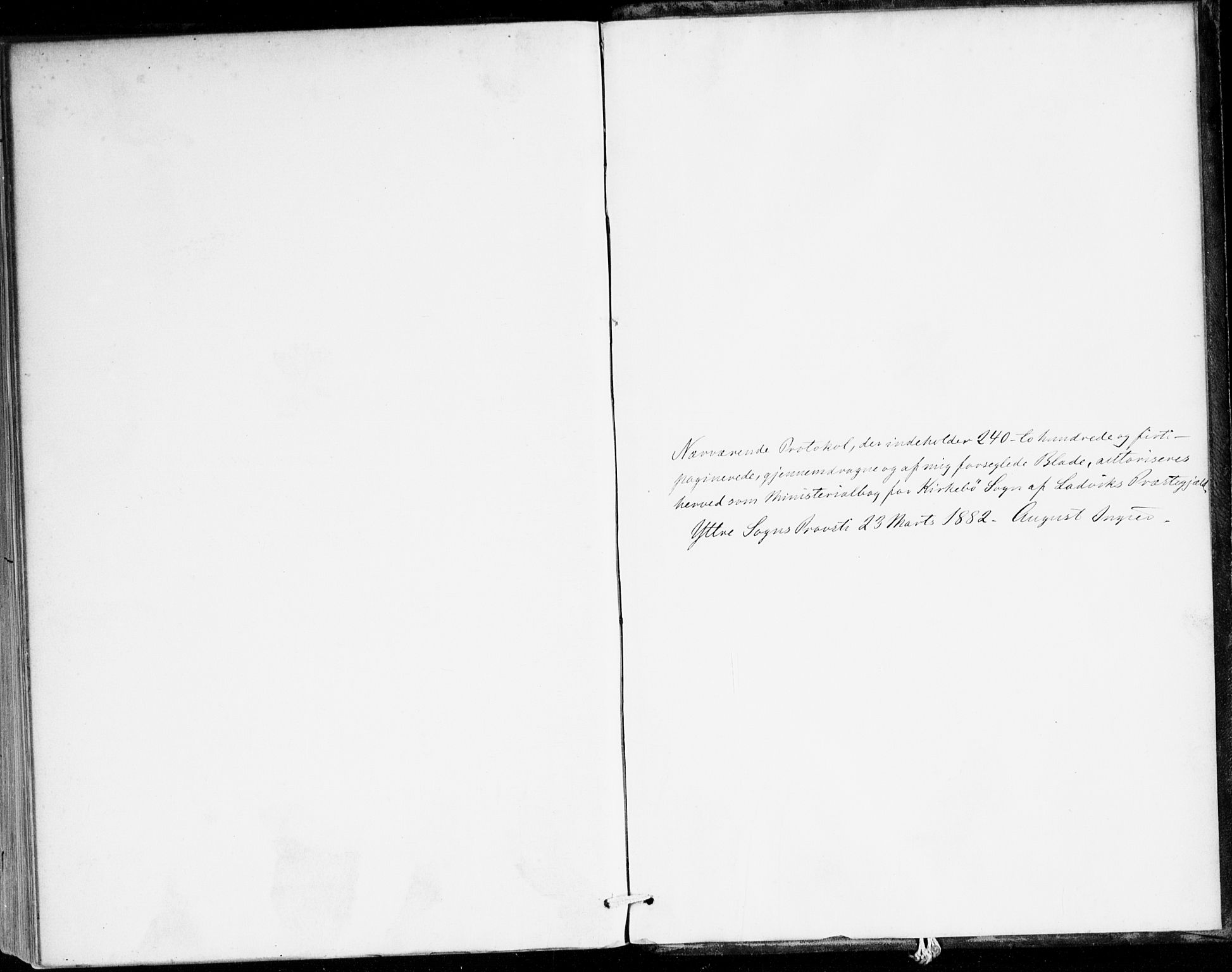 Lavik sokneprestembete, AV/SAB-A-80901: Parish register (official) no. C 1, 1882-1904