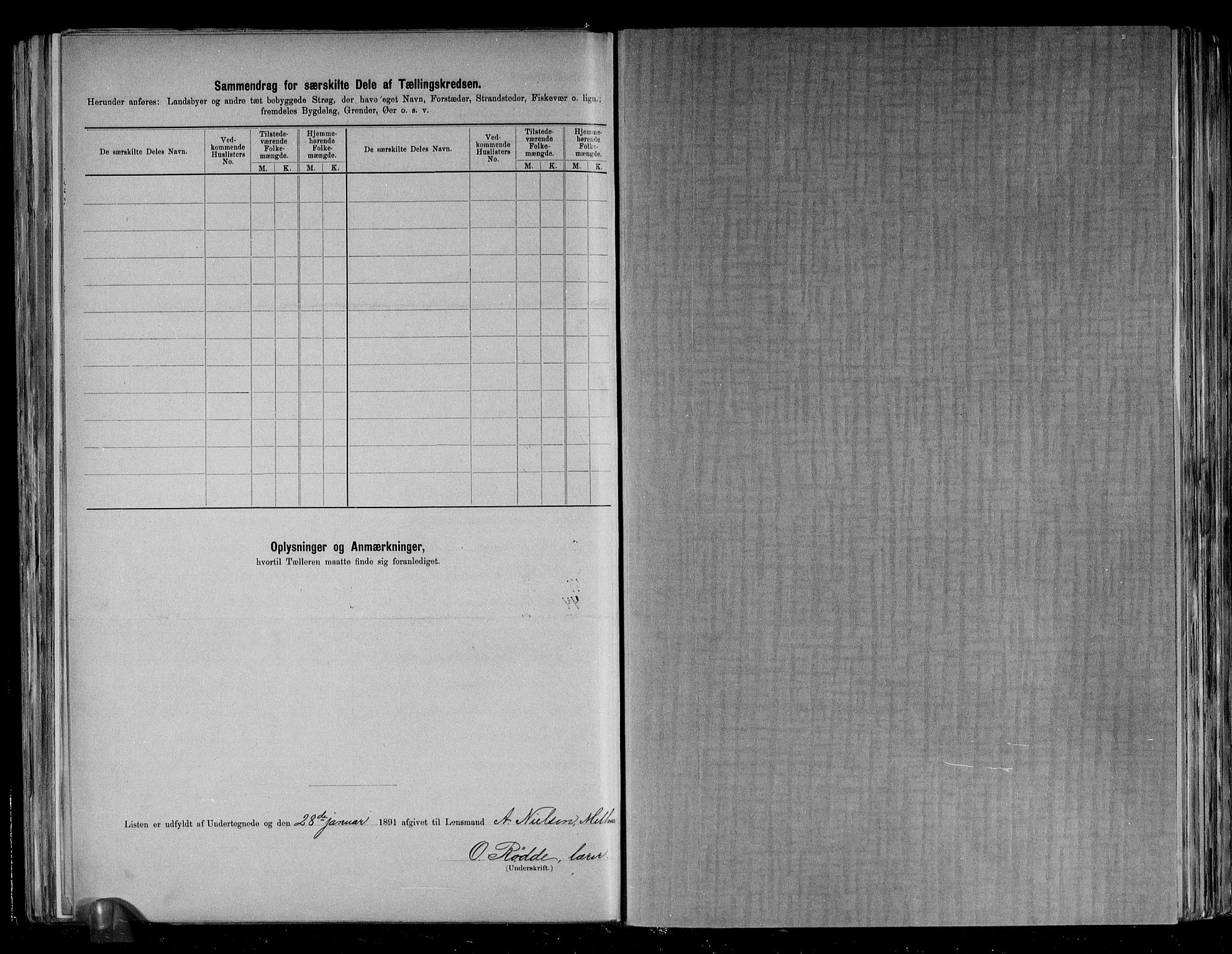 RA, 1891 census for 1651 Hølonda, 1891, p. 11