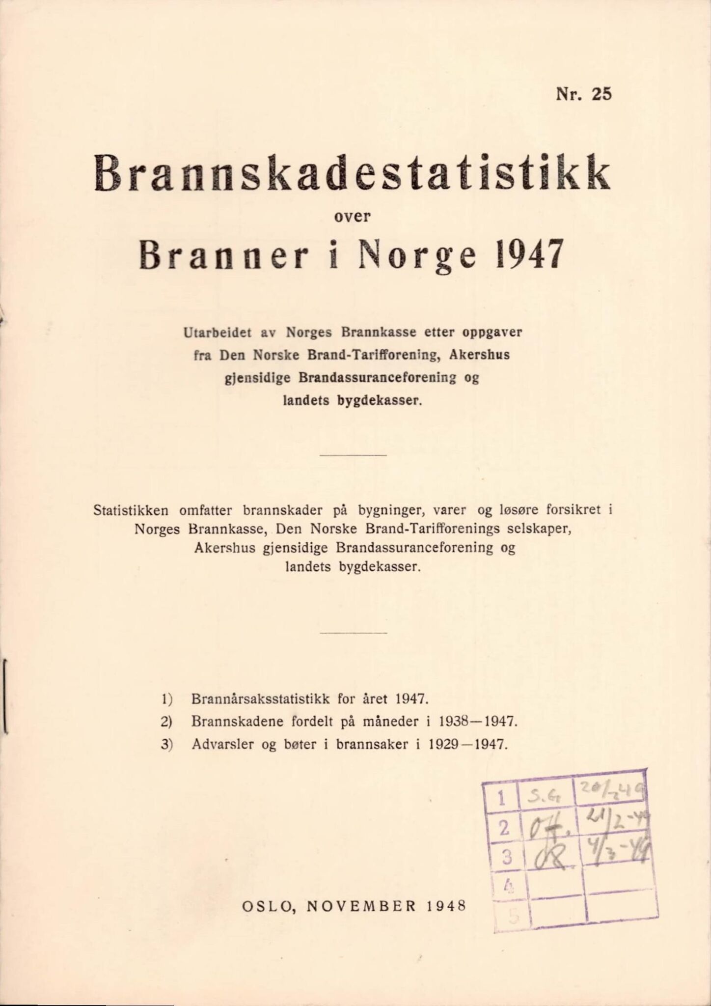 Bergen kommune. Brannvesenet (1863-1971), BBA/A-1181/X/Xa/L0026: Årsberetning, 1931-1974, p. 96