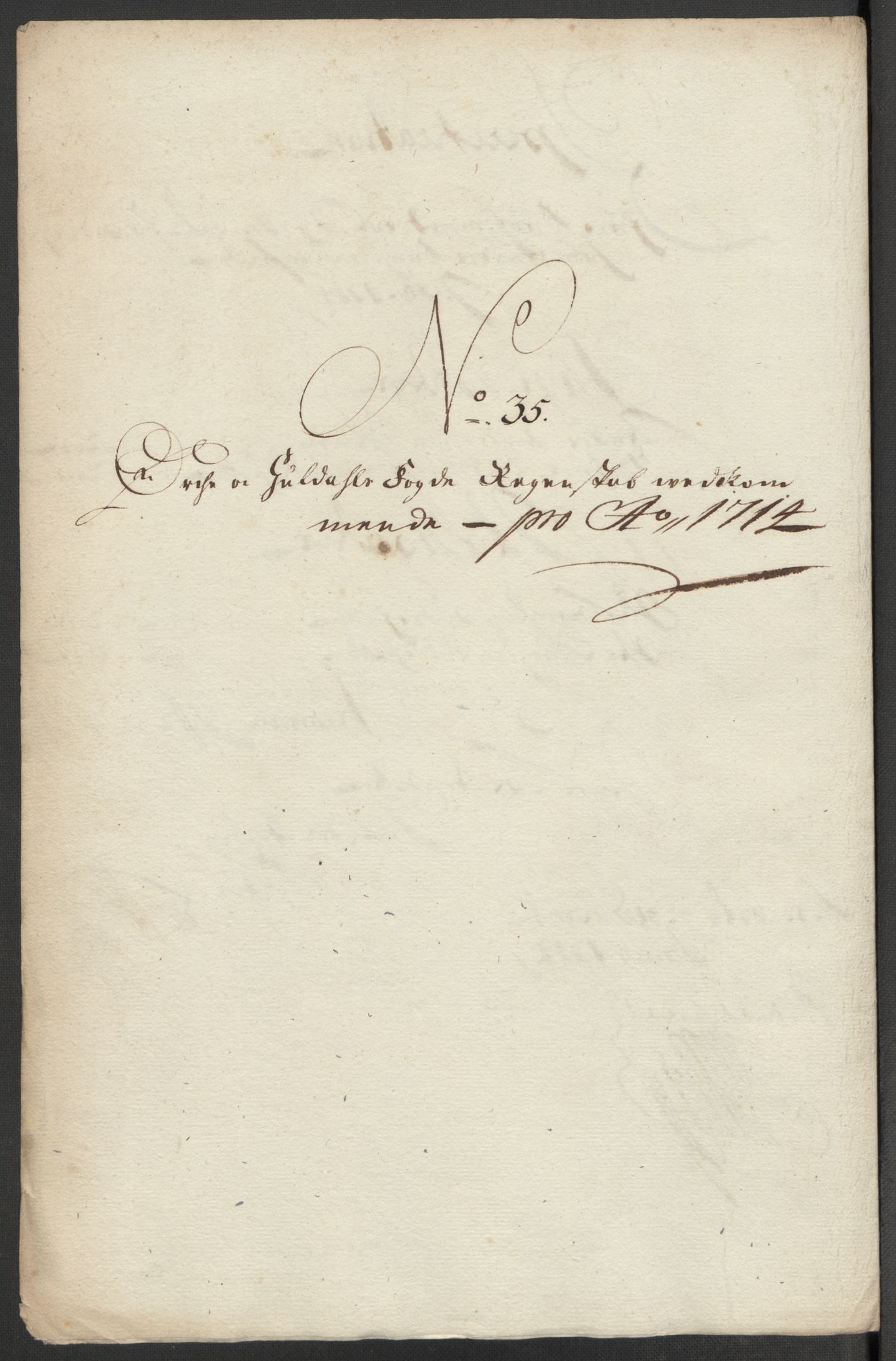 Rentekammeret inntil 1814, Reviderte regnskaper, Fogderegnskap, RA/EA-4092/R60/L3965: Fogderegnskap Orkdal og Gauldal, 1714, p. 319