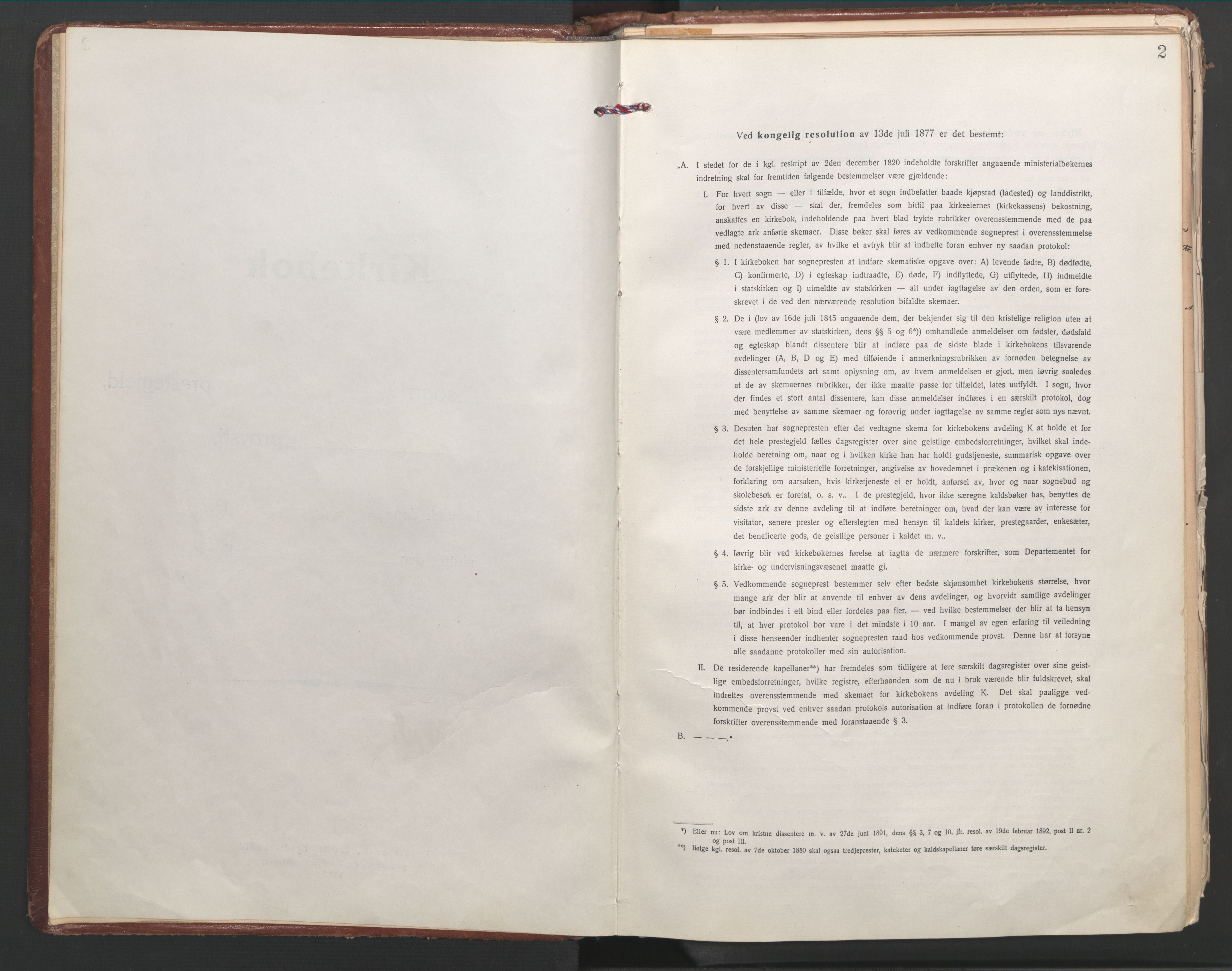 Ministerialprotokoller, klokkerbøker og fødselsregistre - Nordland, SAT/A-1459/871/L1003: Parish register (official) no. 871A19, 1921-1930, p. 2