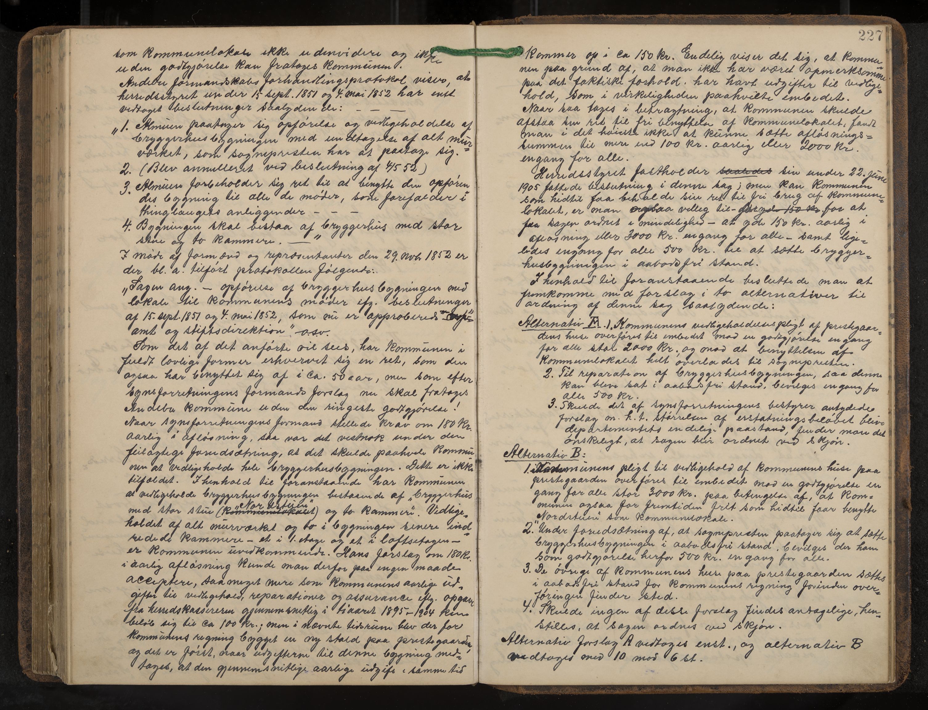 Andebu formannskap og sentraladministrasjon, IKAK/0719021-1/A/Aa/L0003: Møtebok, 1892-1908, p. 227