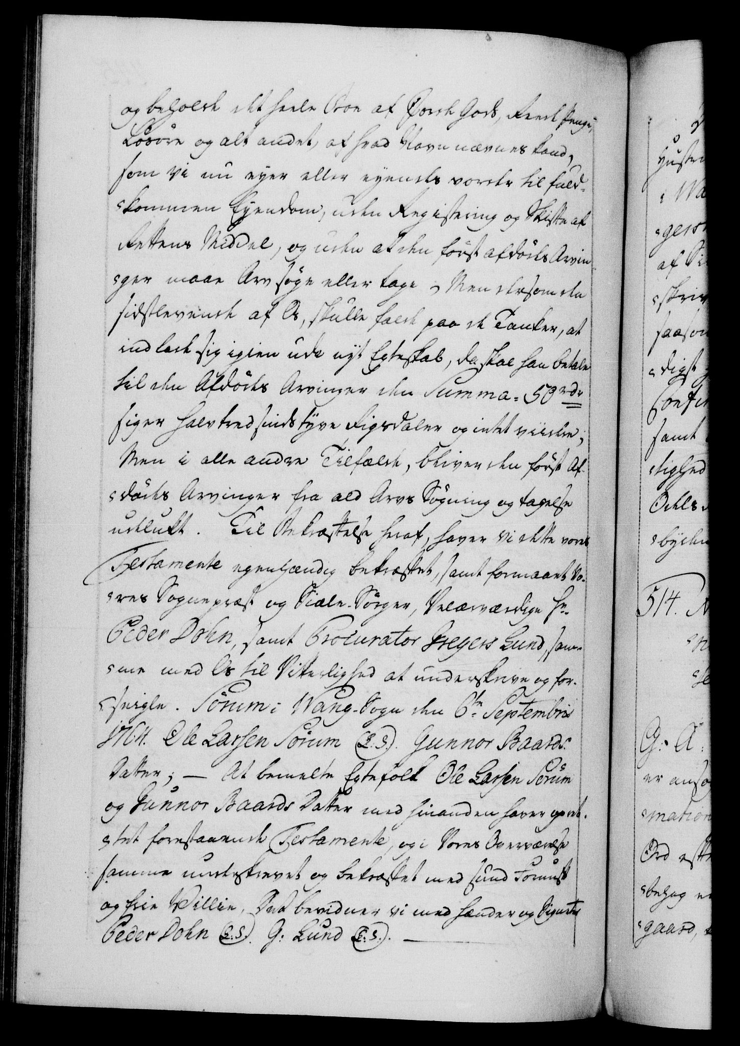 Danske Kanselli 1572-1799, AV/RA-EA-3023/F/Fc/Fca/Fcaa/L0042: Norske registre, 1763-1766, p. 445b