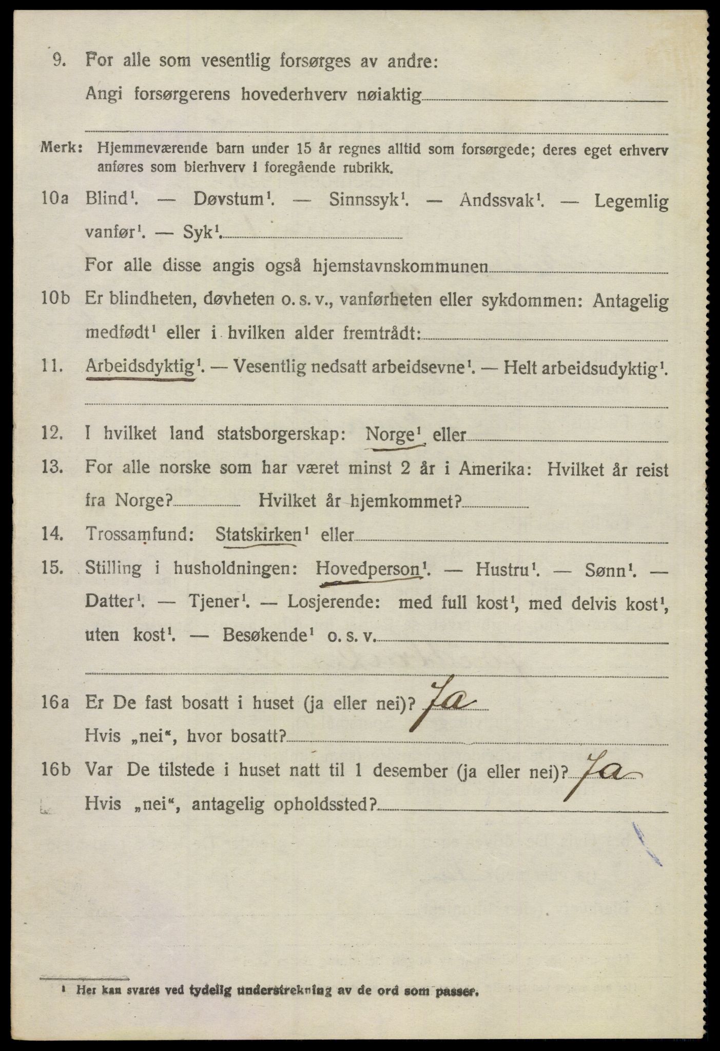 SAO, 1920 census for Skedsmo, 1920, p. 7162