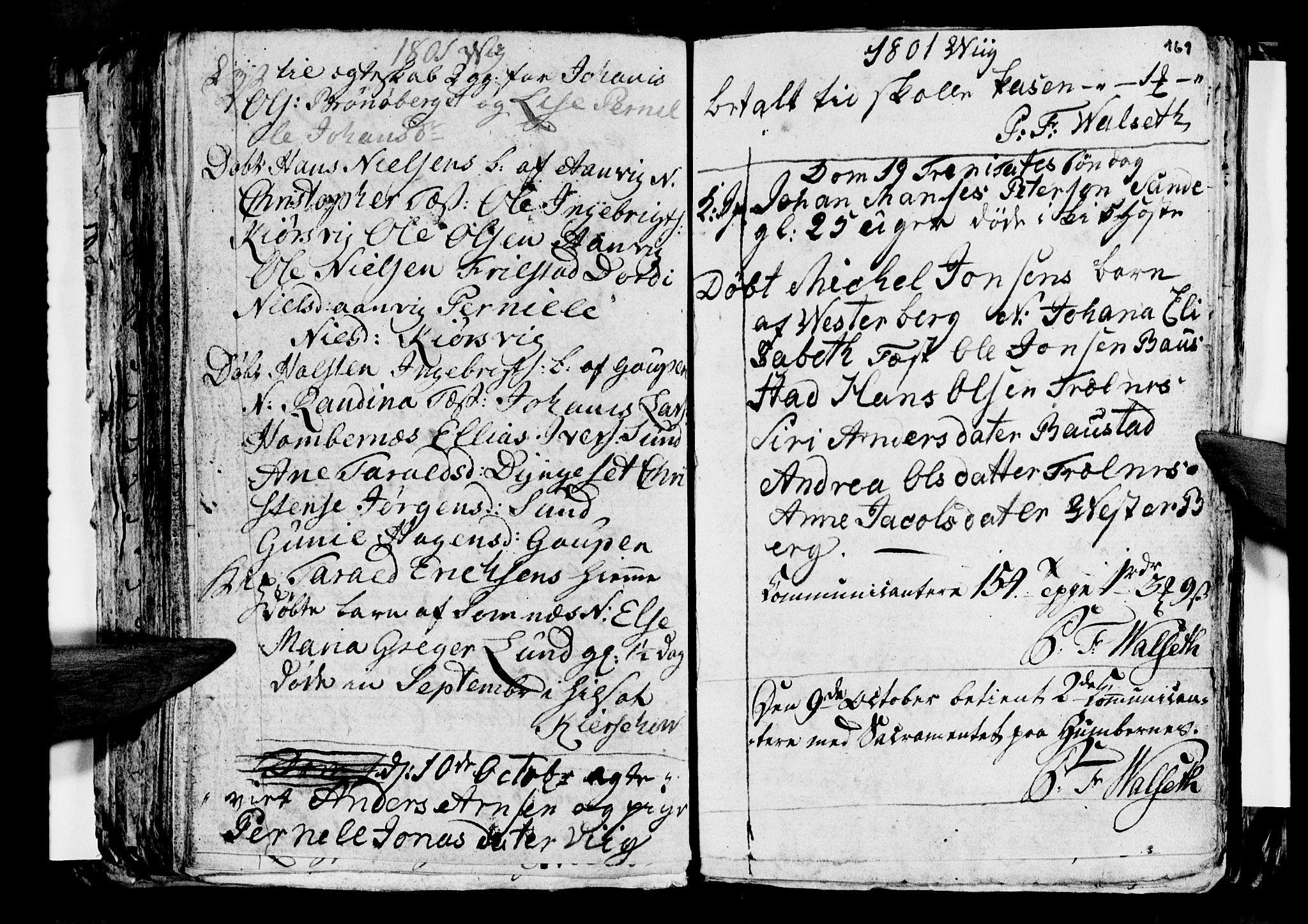Ministerialprotokoller, klokkerbøker og fødselsregistre - Nordland, AV/SAT-A-1459/812/L0184: Parish register (copy) no. 812C02, 1793-1809, p. 161