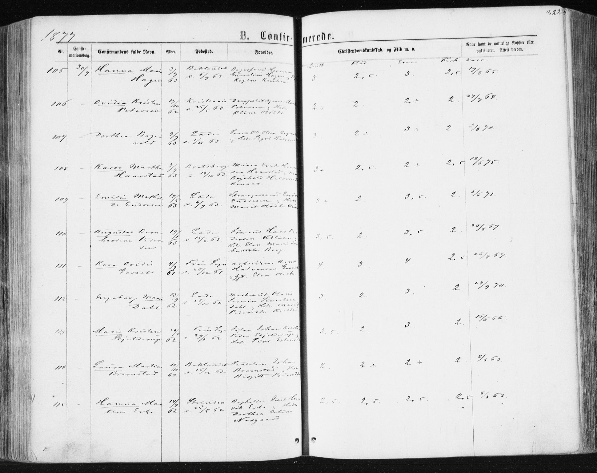 Ministerialprotokoller, klokkerbøker og fødselsregistre - Sør-Trøndelag, AV/SAT-A-1456/604/L0186: Parish register (official) no. 604A07, 1866-1877, p. 322