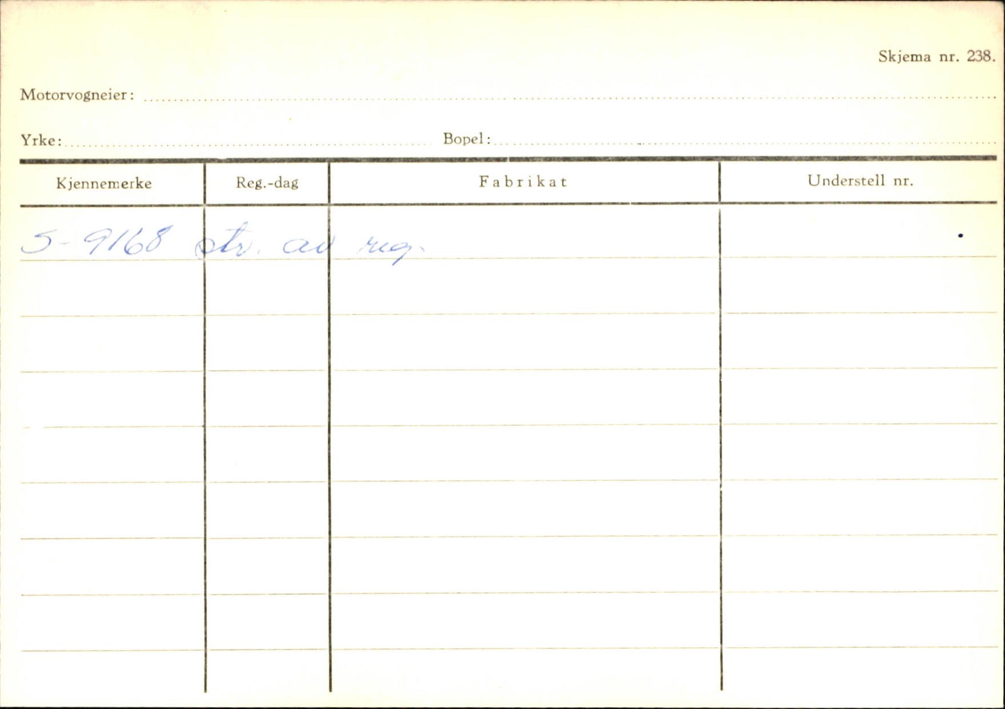 Statens vegvesen, Sogn og Fjordane vegkontor, AV/SAB-A-5301/4/F/L0144: Registerkort Vågsøy A-R, 1945-1975, p. 1012