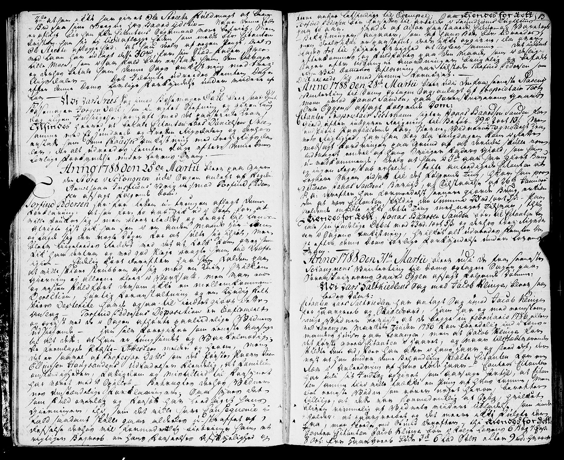 Stjør- og Verdal sorenskriveri, AV/SAT-A-4167/1/1/1Aa/L0017: Tingbok, 1788-1792, p. 12b-13a