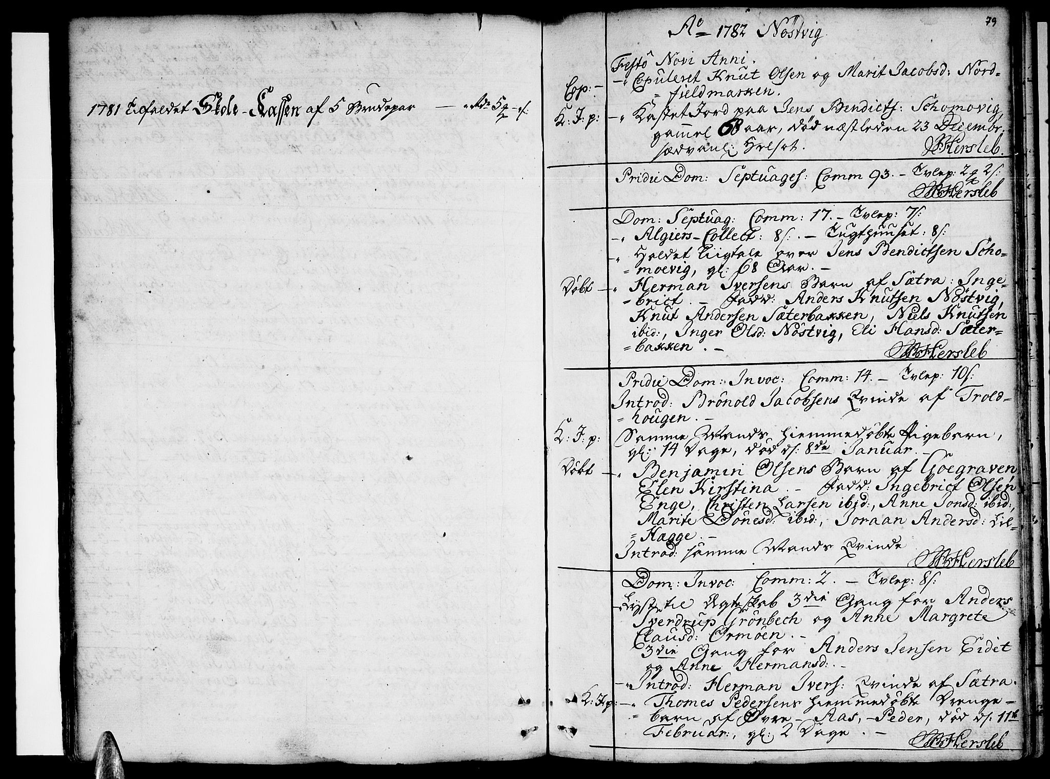 Ministerialprotokoller, klokkerbøker og fødselsregistre - Nordland, AV/SAT-A-1459/814/L0222: Parish register (official) no. 814A03, 1752-1819, p. 79