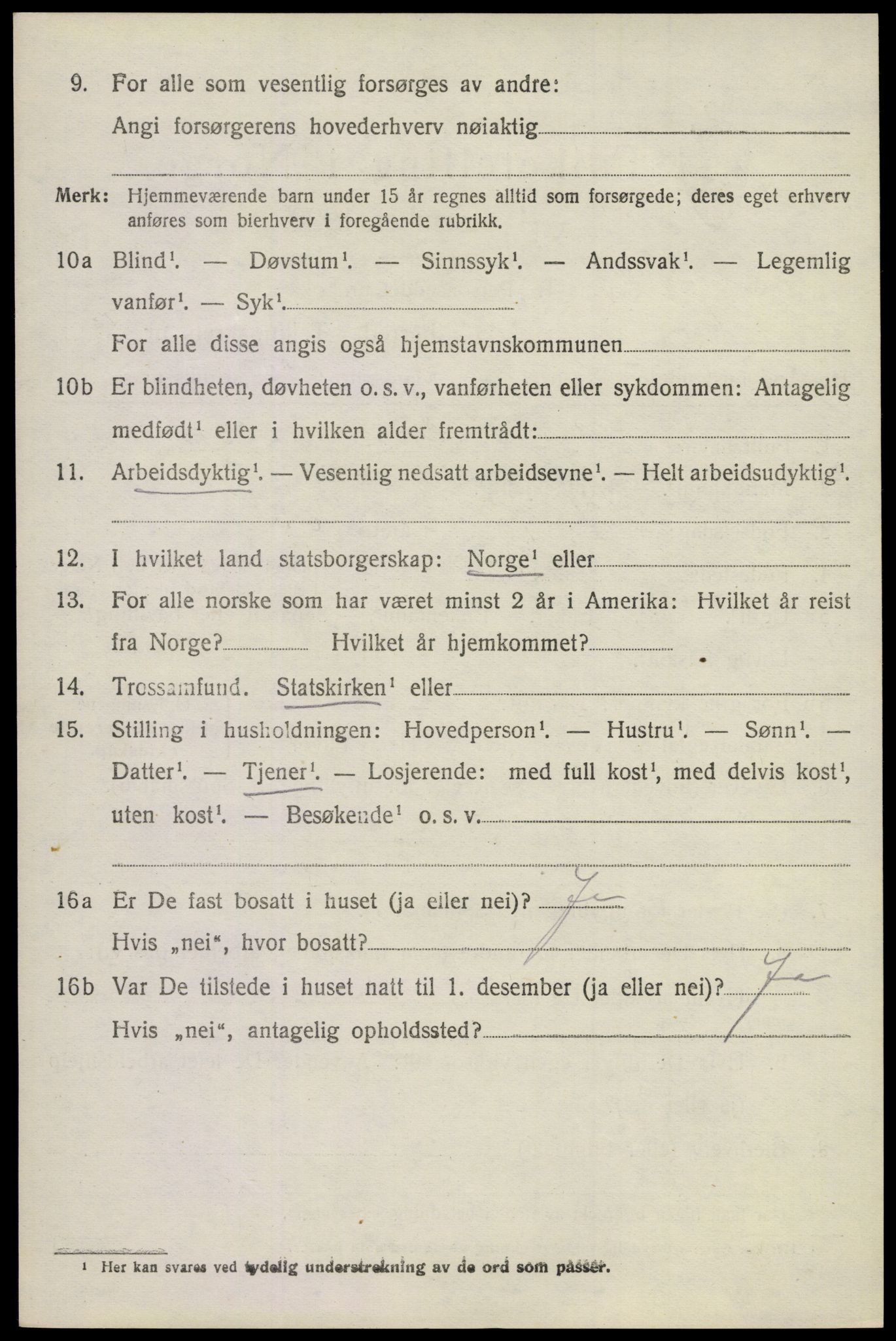 SAKO, 1920 census for Lier, 1920, p. 23281